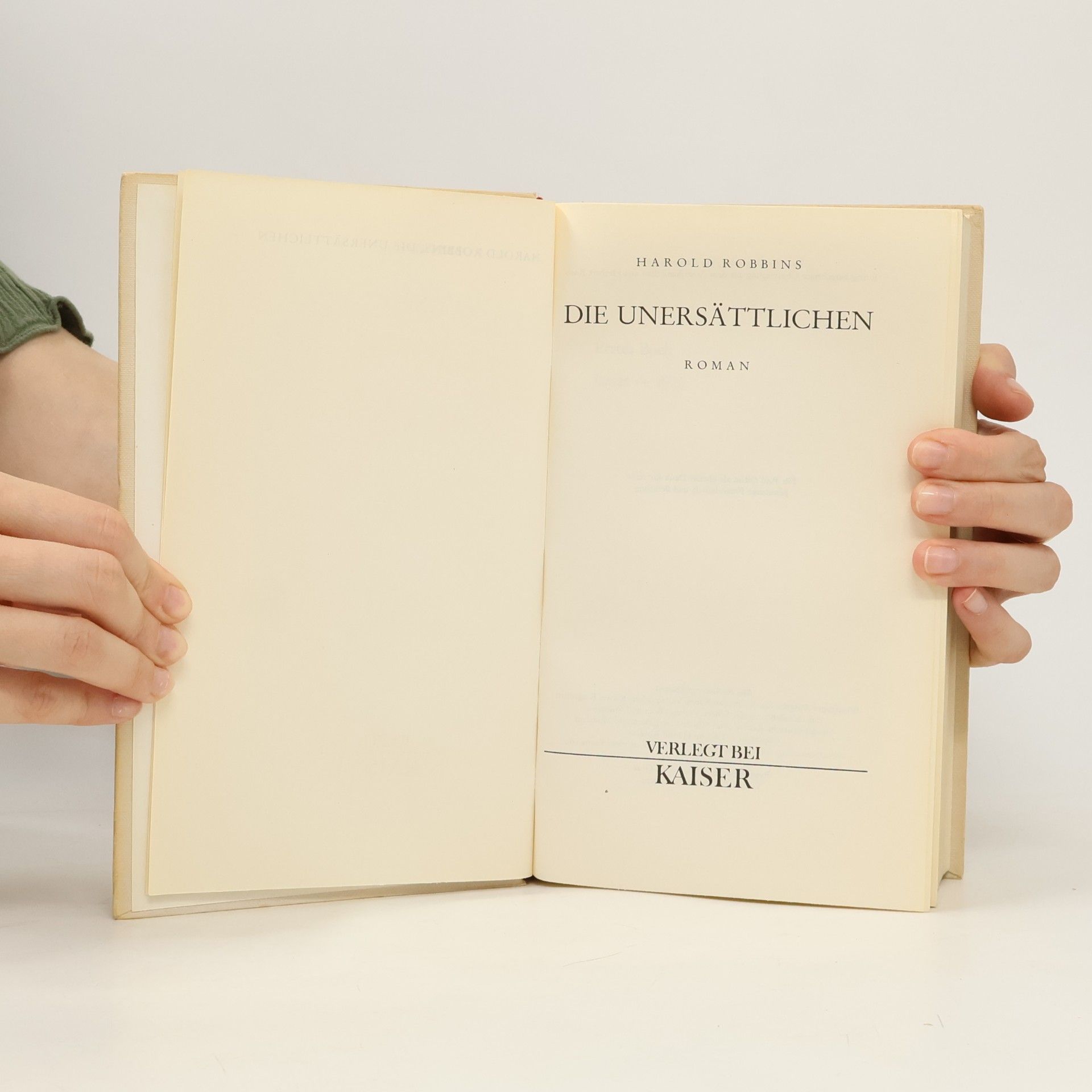 Harold Robbins Die Unersättlichen