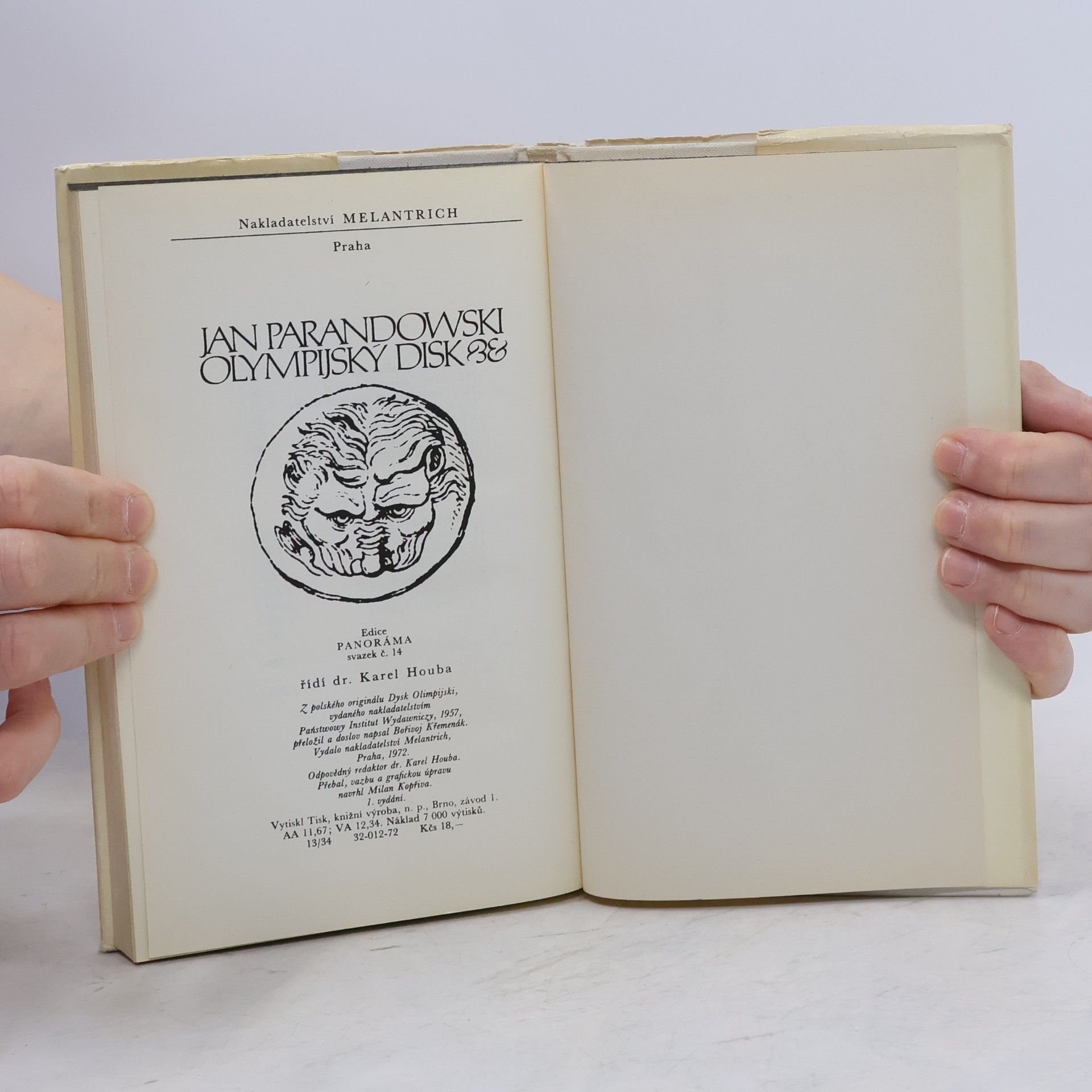 Jan Parandowski Olympijský disk