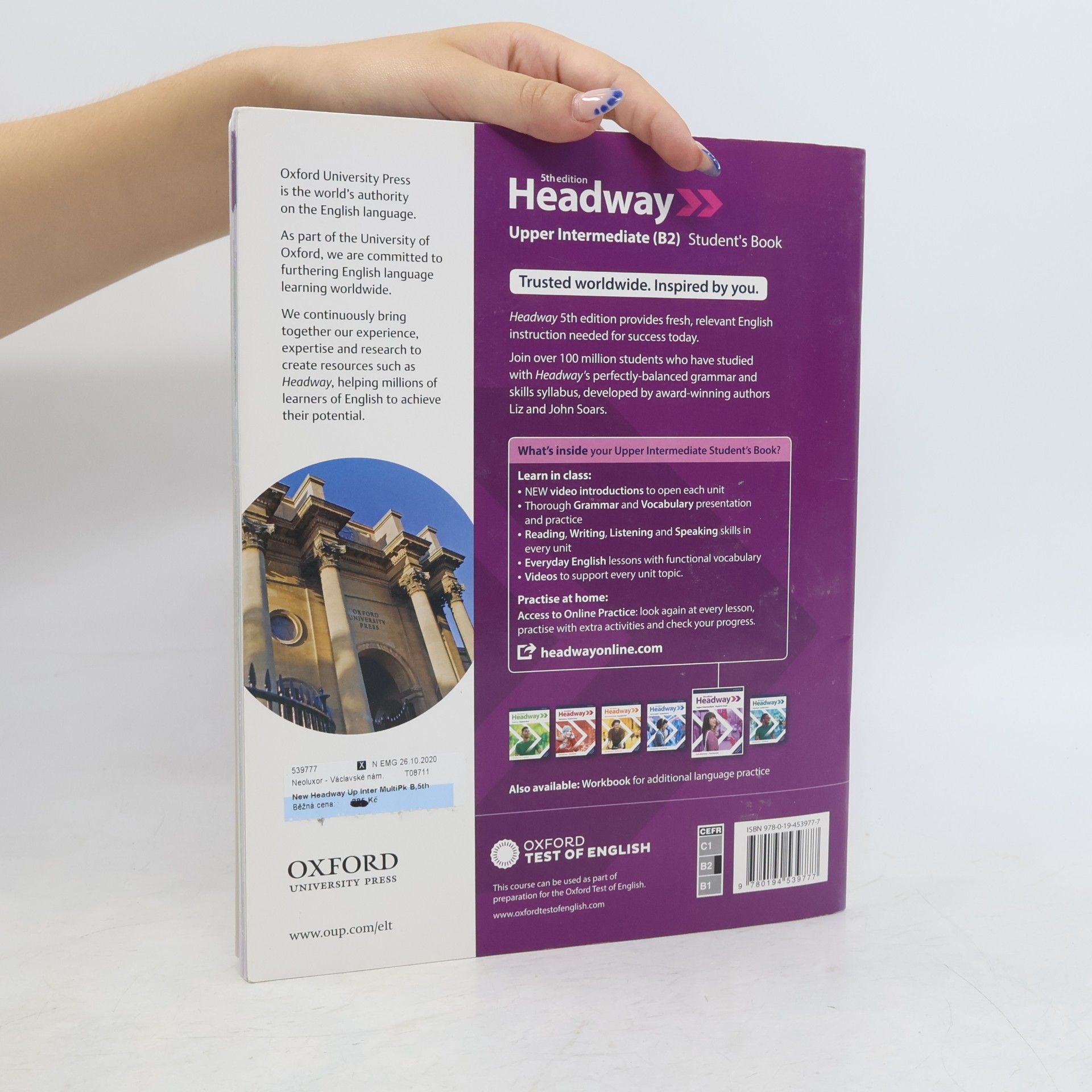 Madeleine Williamson Headway. Upper intermediate. Student's Book - Part B