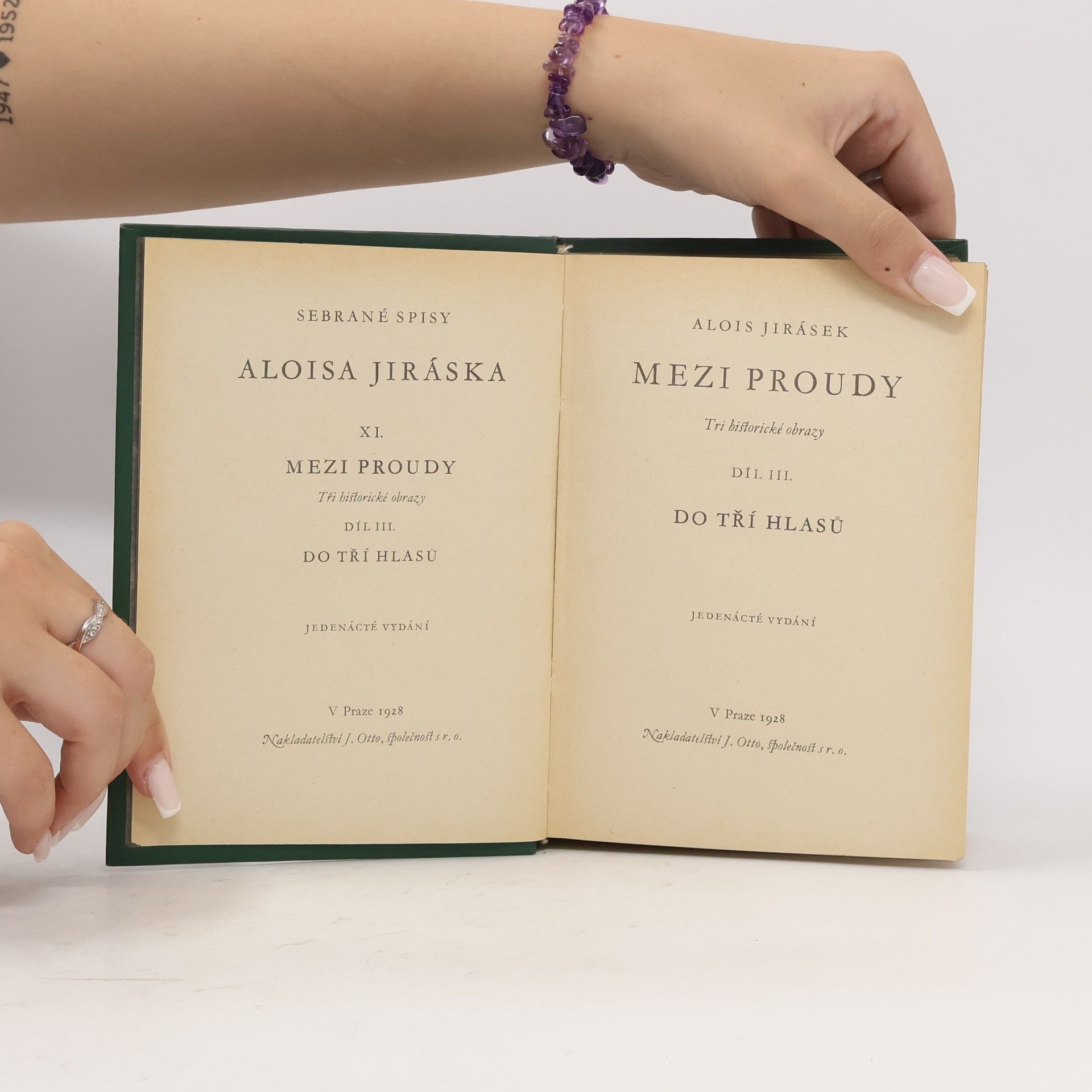 Alois Jirásek Mezi proudy III.