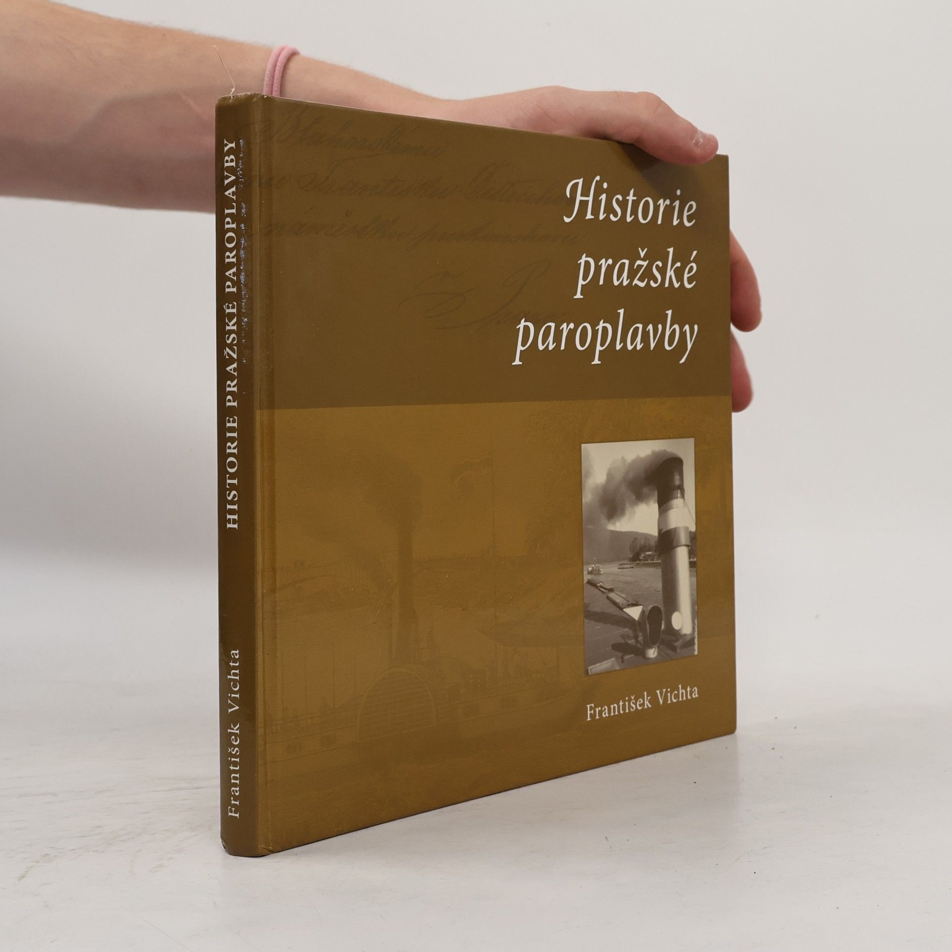 František Vichta Historie pražské paroplavby