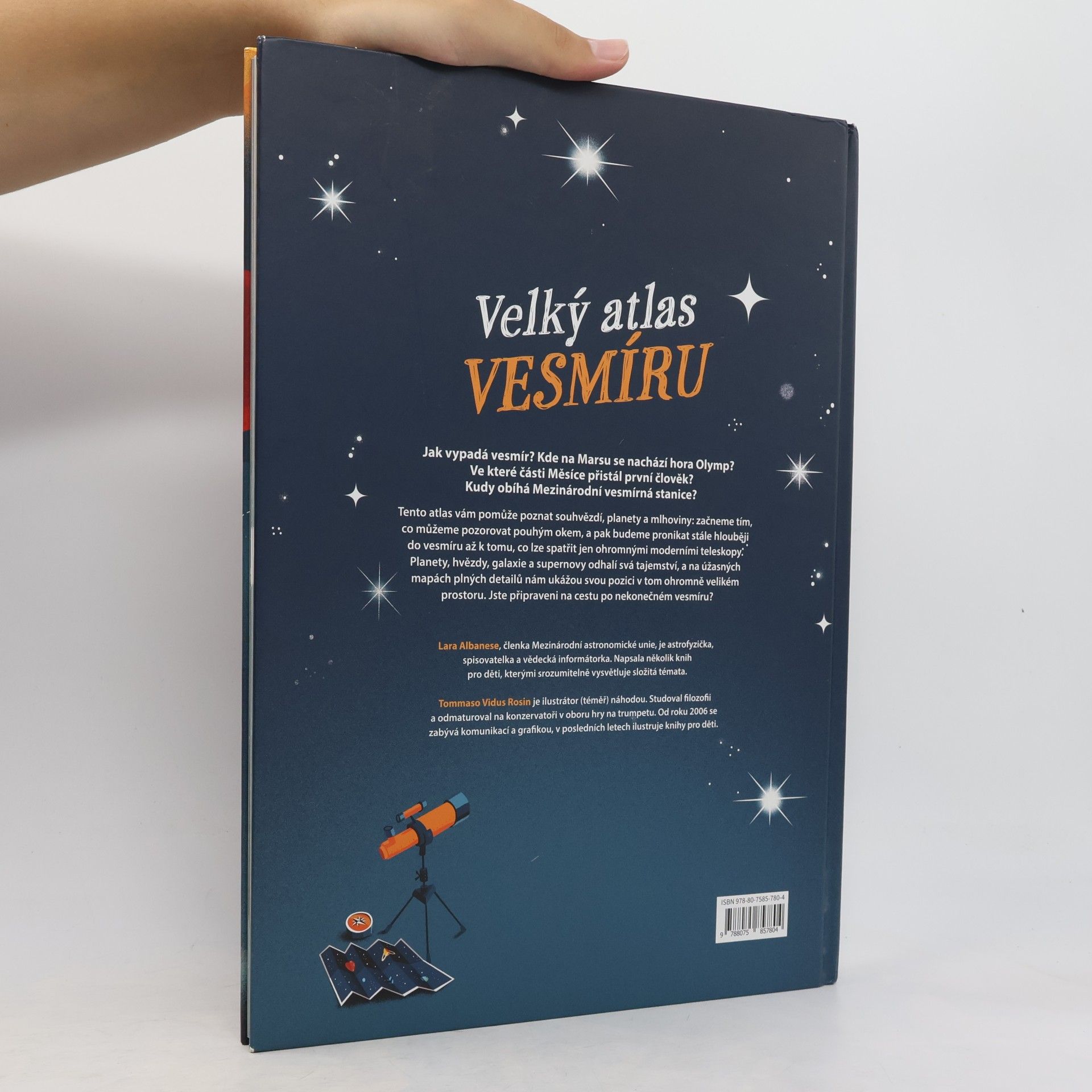 Lara Albanese Velký atlas vesmíru