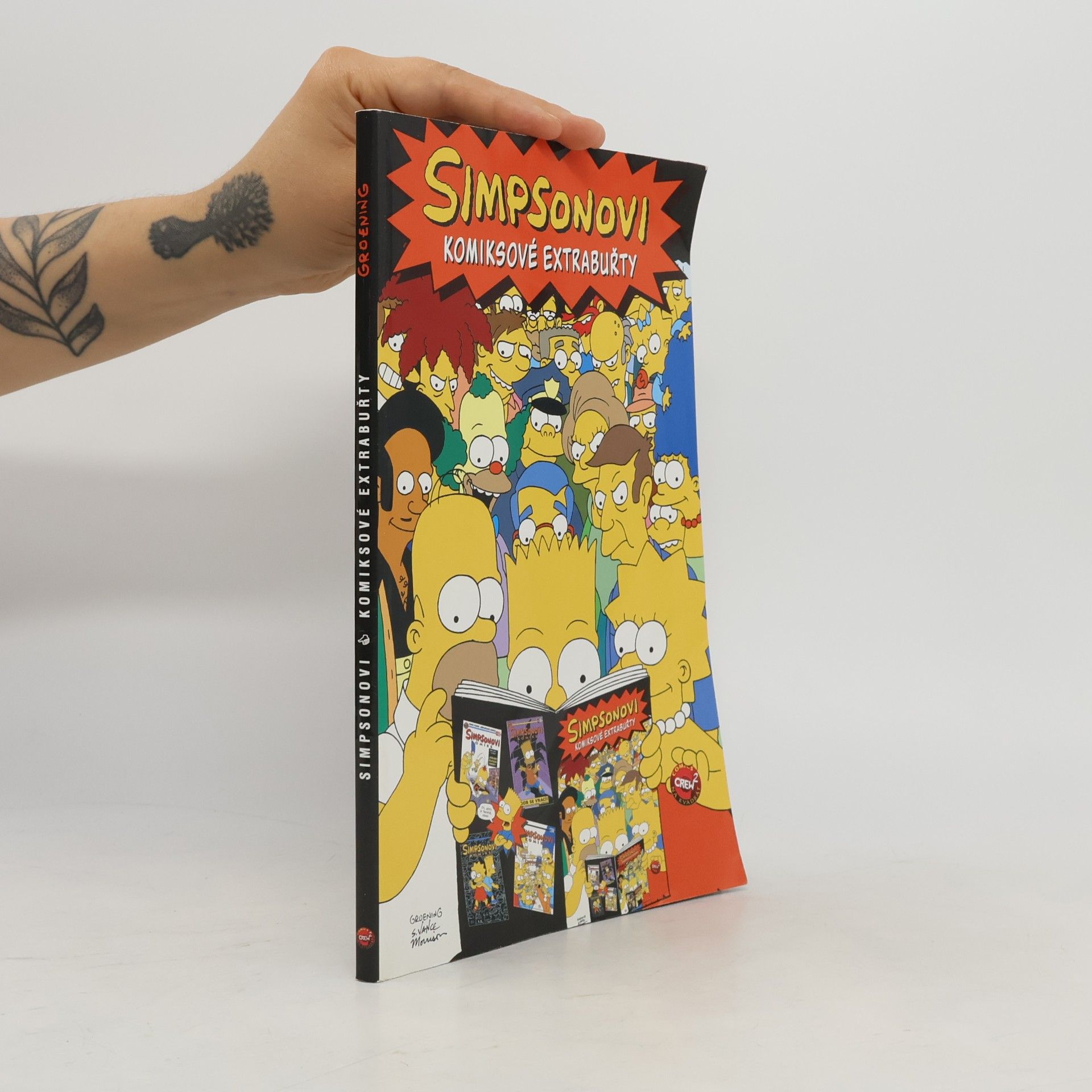 Steve Vance Simpsonovi: Komiksové extrabuřty