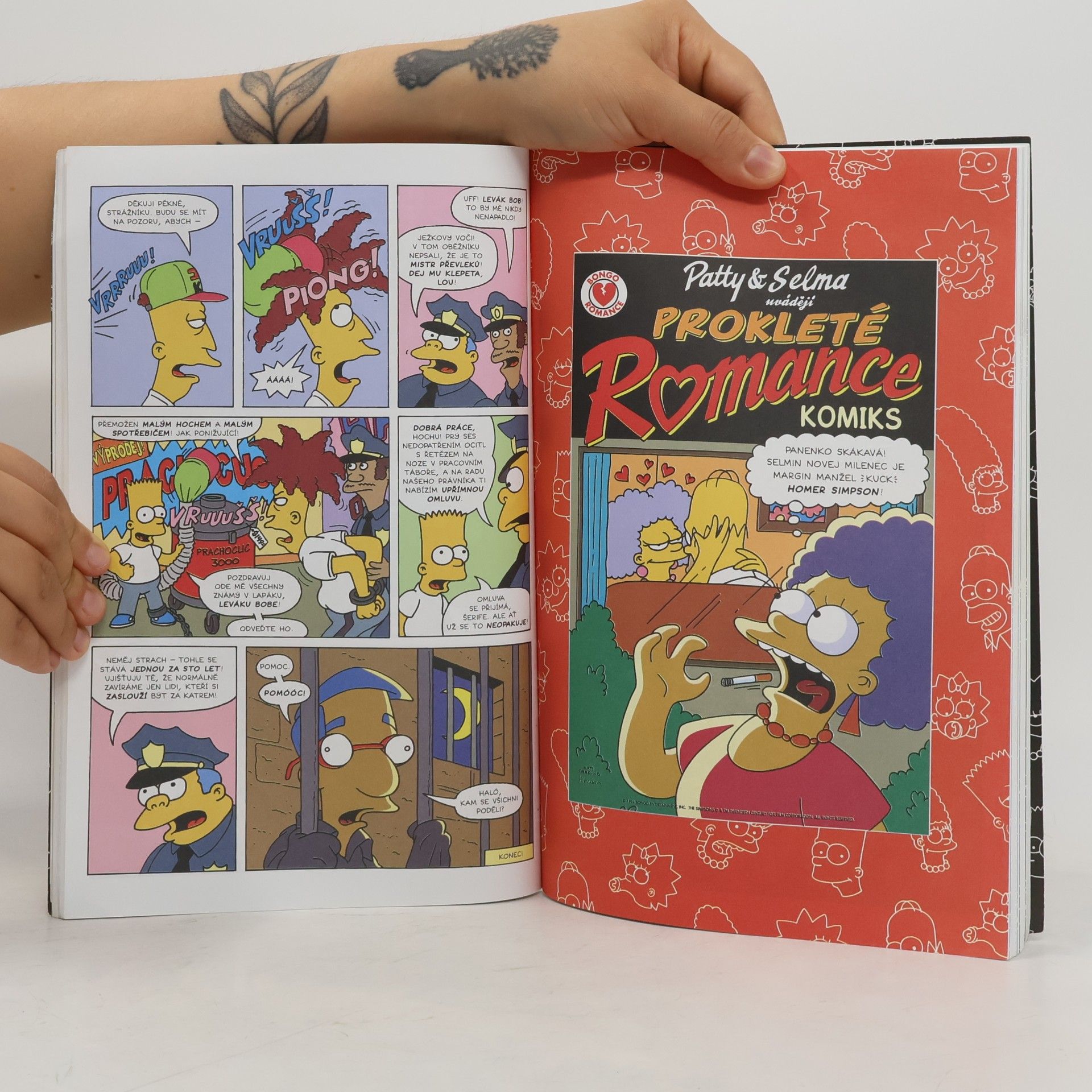 Steve Vance Simpsonovi: Komiksové extrabuřty