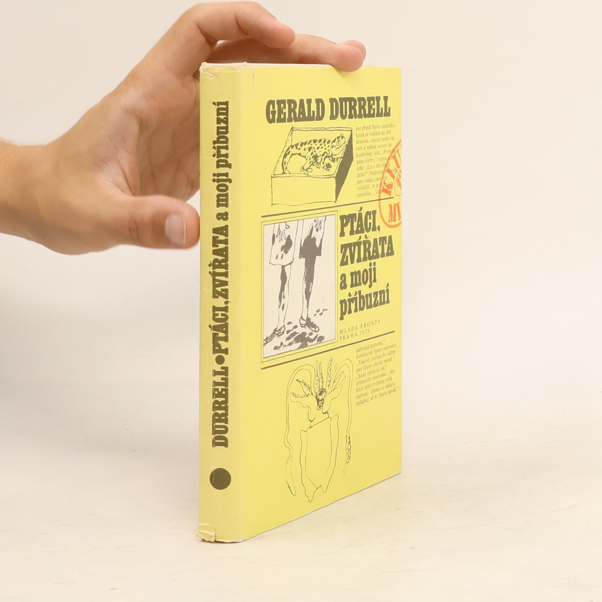 Gerald Durrell Ptáci, zvířata a moji příbuzní