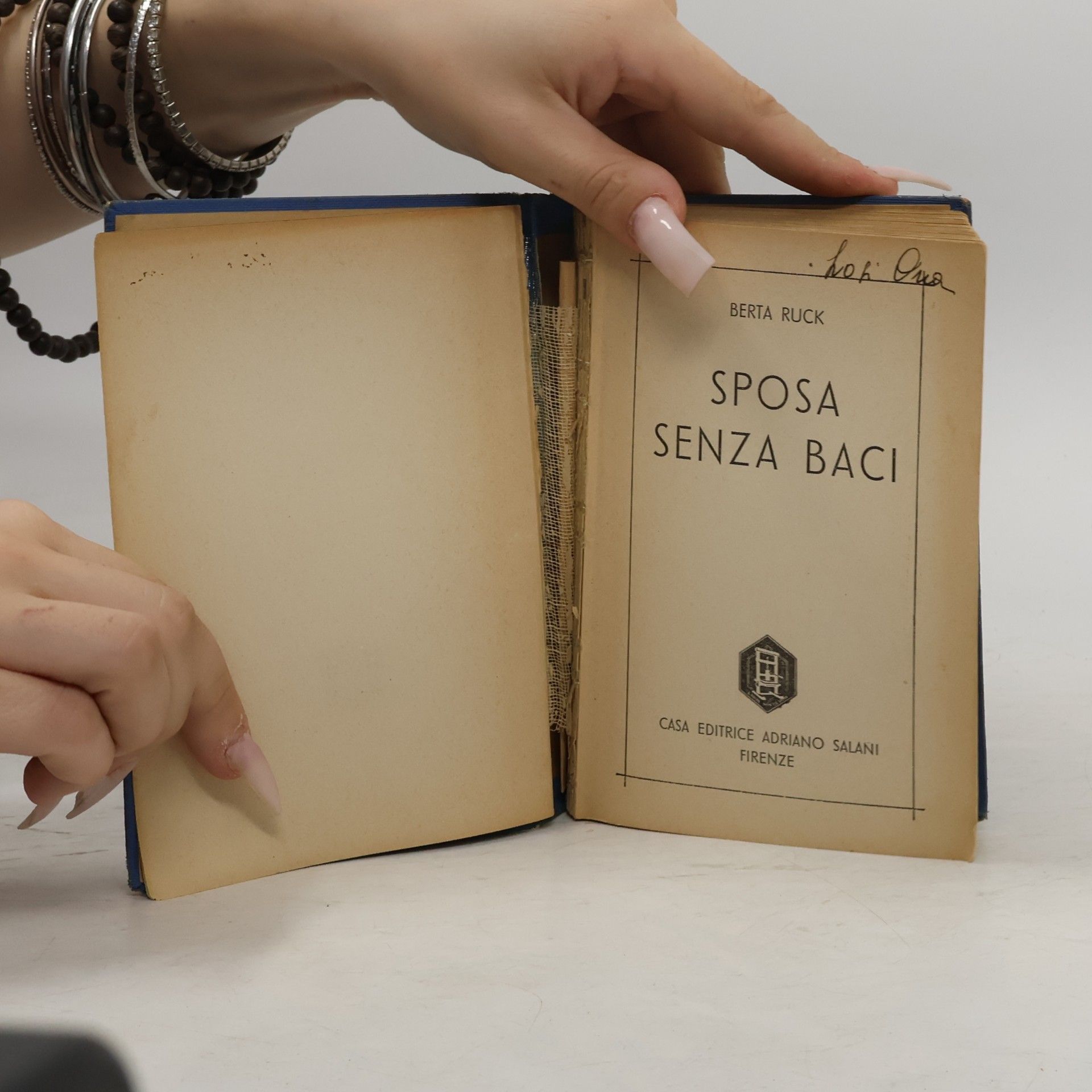 Berta Ruck Sposa senza baci