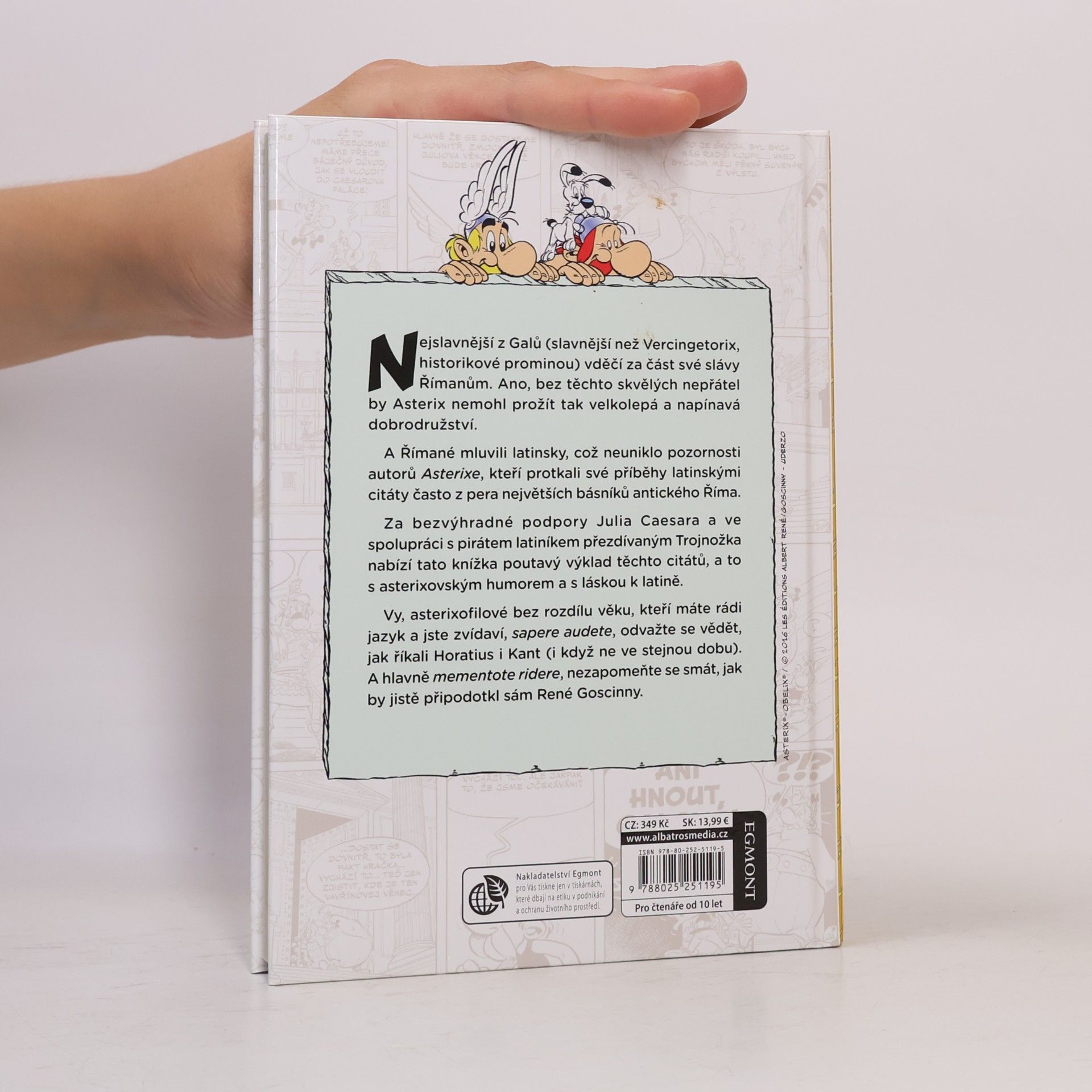 Michal Lázňovský Asterix: latinské citáty a jejich výklad od A do Z