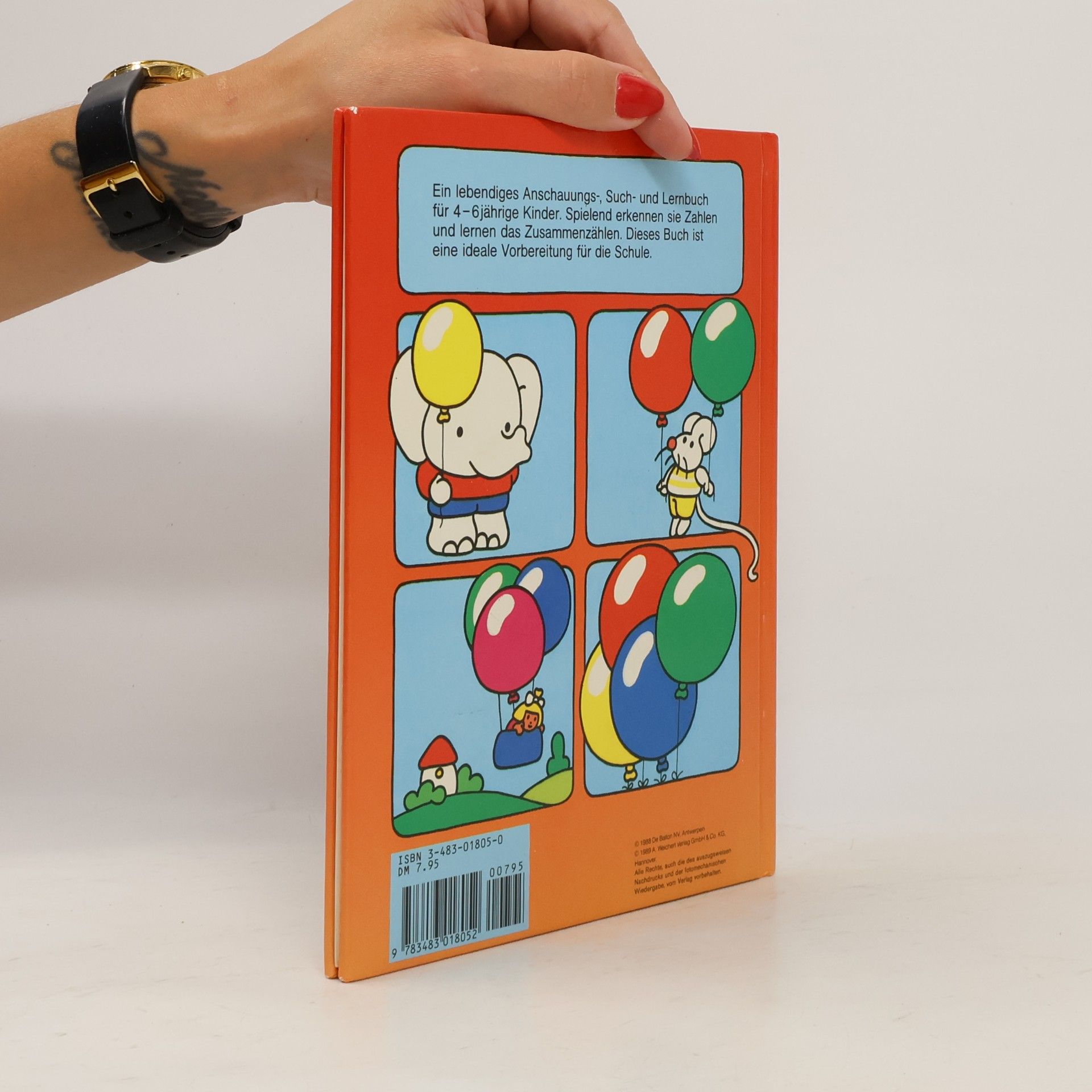 Bonnis 123 - Buch. Lernen mit Bonni ist leicht