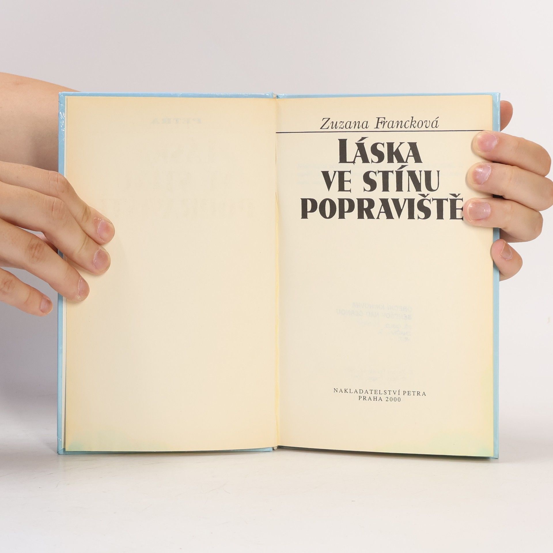Zuzana Francková Láska ve stínu popraviště