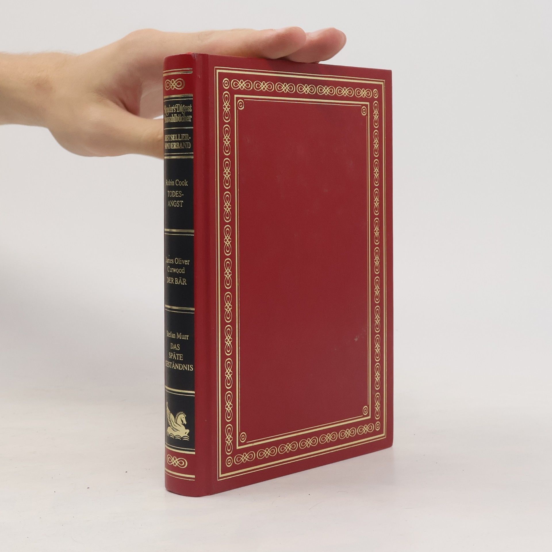 Robin Cook Reader's Digest Auswahlbücher: Todesangst. Der Bär. Das Späte Geständnis