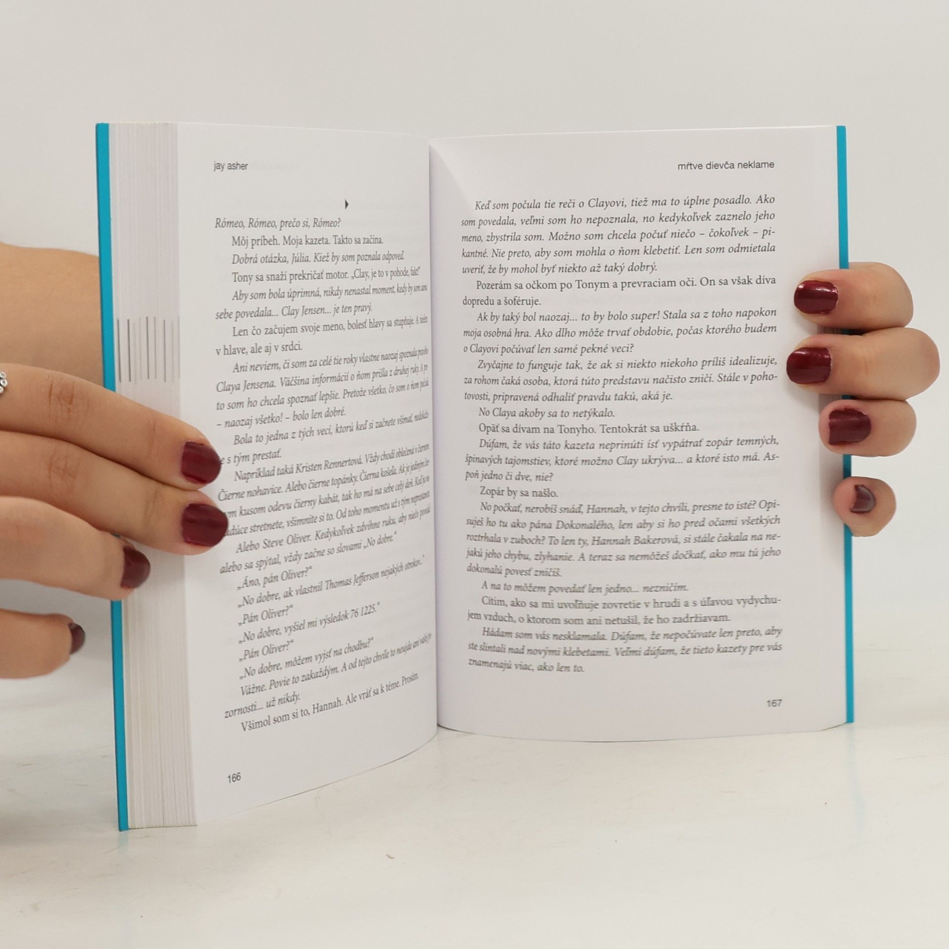 Jay Asher Mŕtve dievča neklame