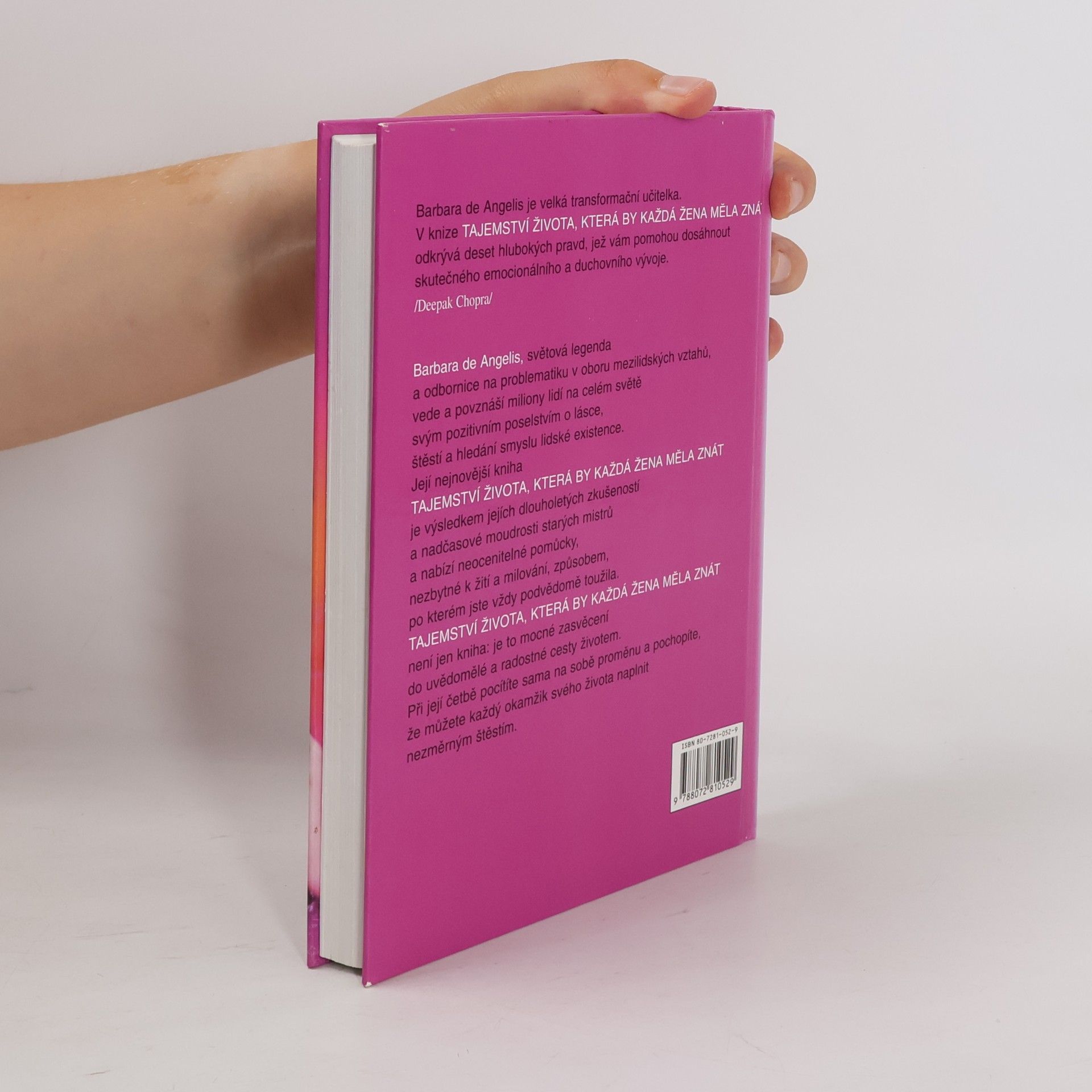 Barbara De Angelis Tajemství života, která by každá žena měla znát