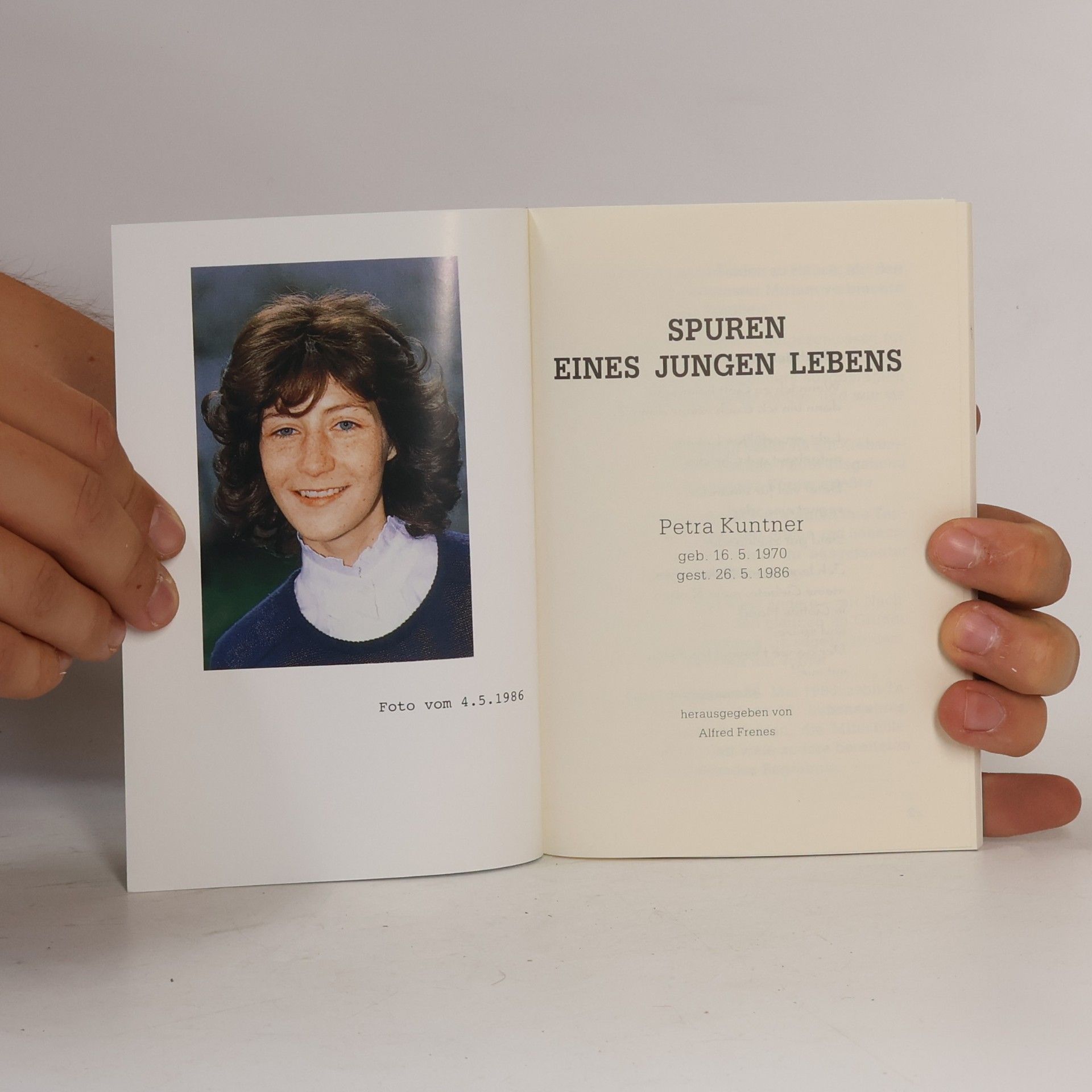 Autorenkollektiv Spuren eines jungen Lebens
