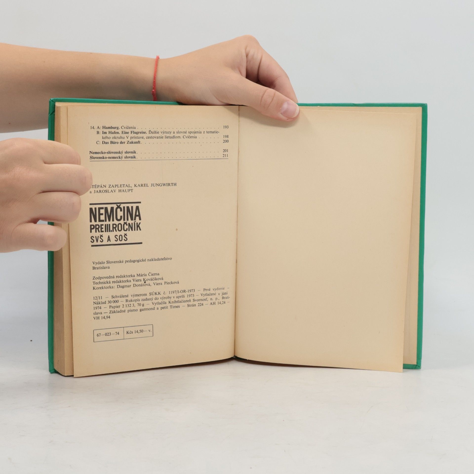 Various authors Nemčina pre III. ročník stredných škol