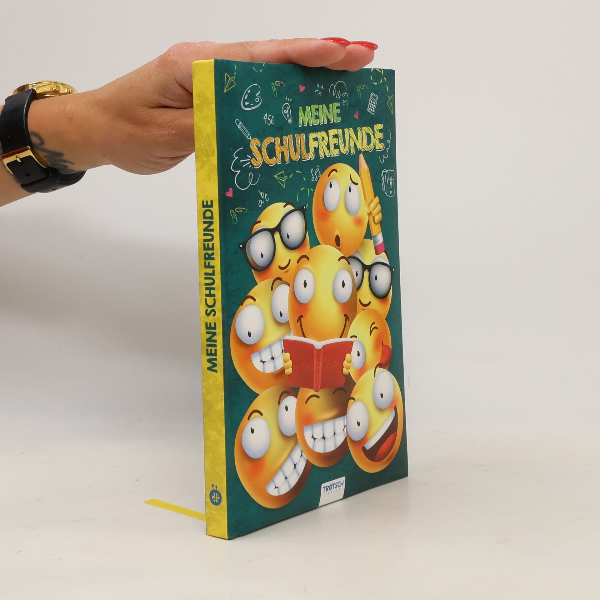 Autorenkollektiv Trötsch Meine Schulfreunde Smile Album. Freundebuch Schulfreunde Erinnerungsalbum