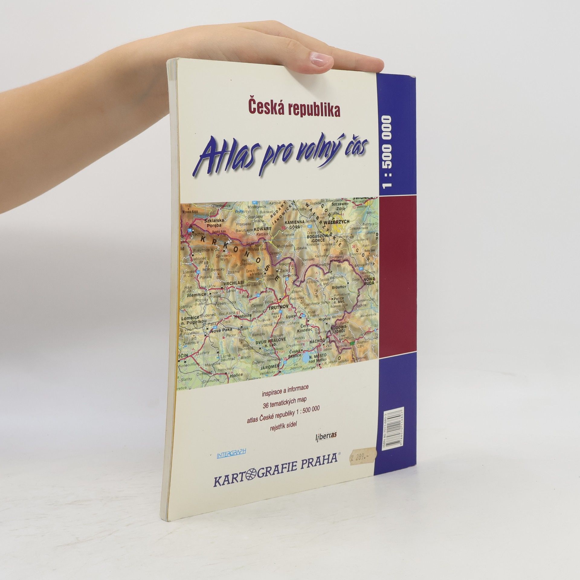 Autorenkollektiv Česká republika atlas pro volný čas 1:500 000