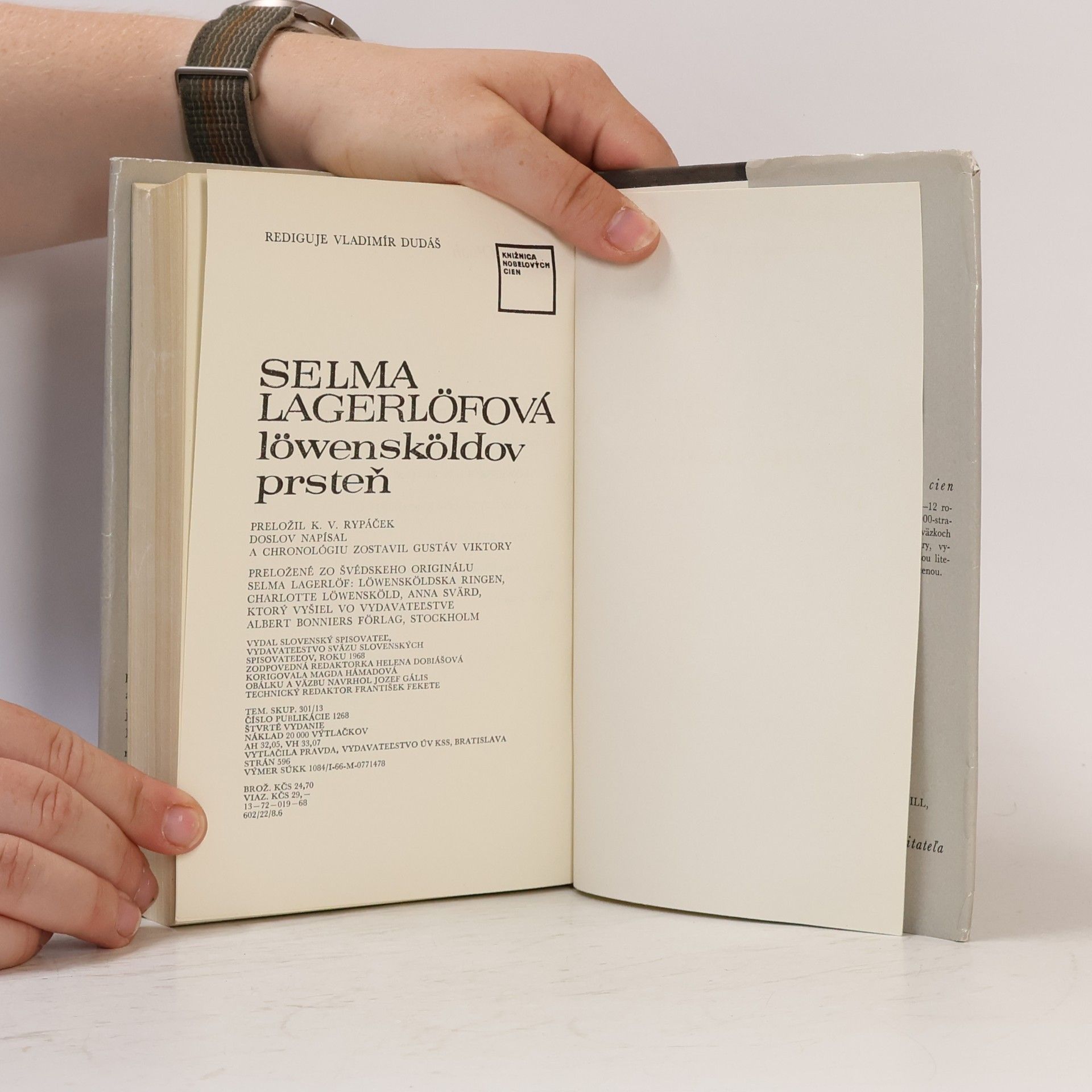 Selma Lagerlöf Löwensköldov prsteň