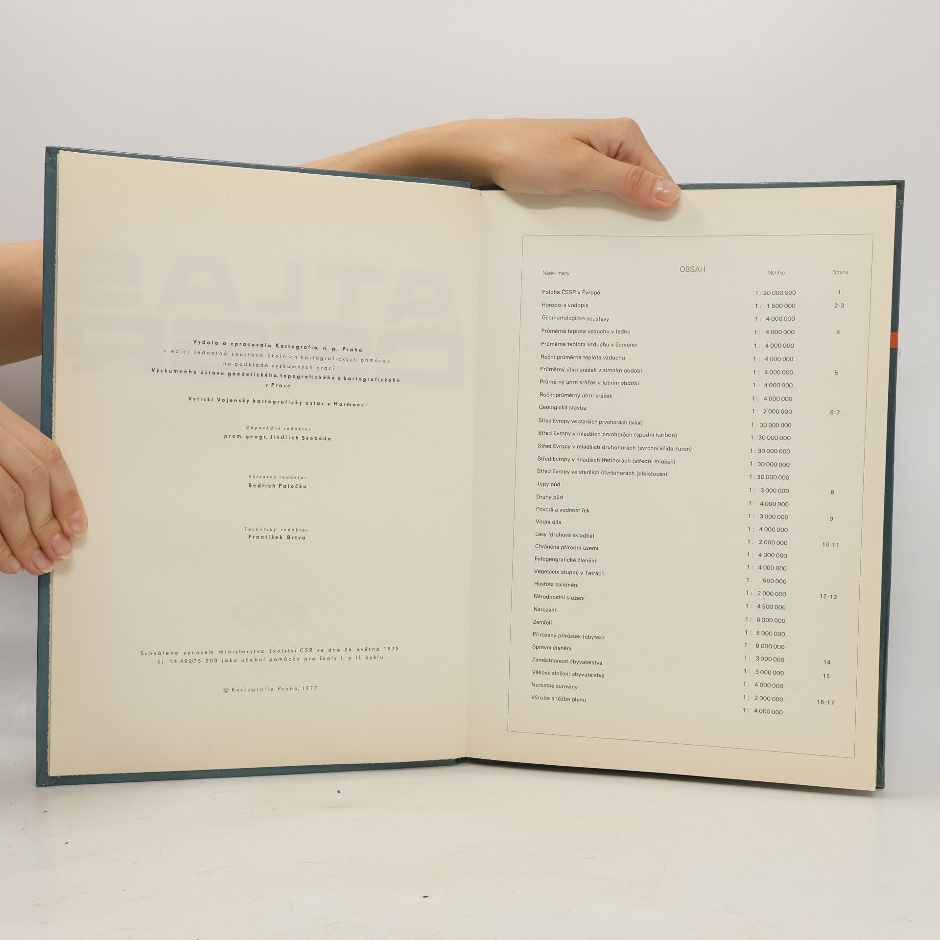 Jozef Ščipák Atlas ČSSR