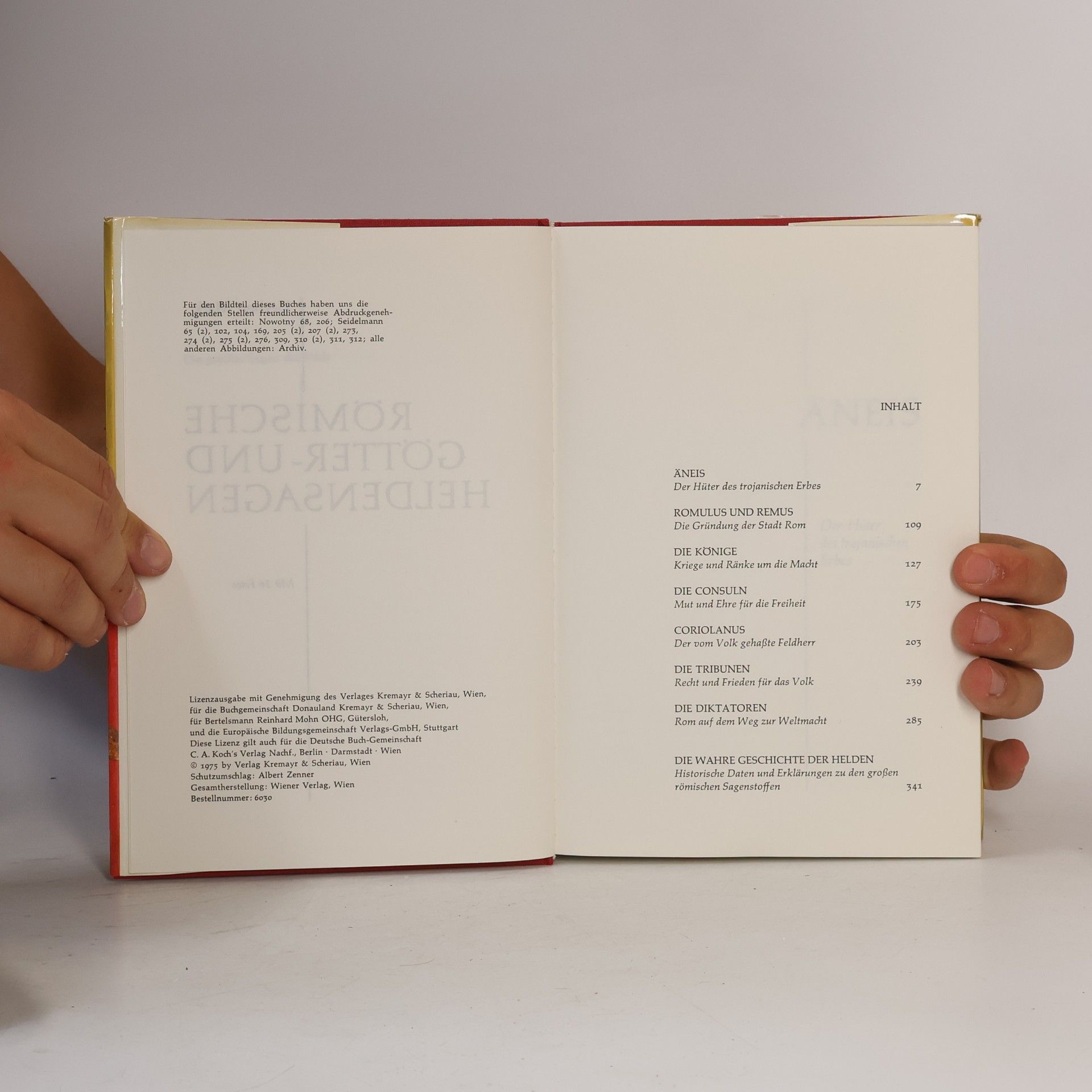 Various authors Romische Gotter und Heldensagen