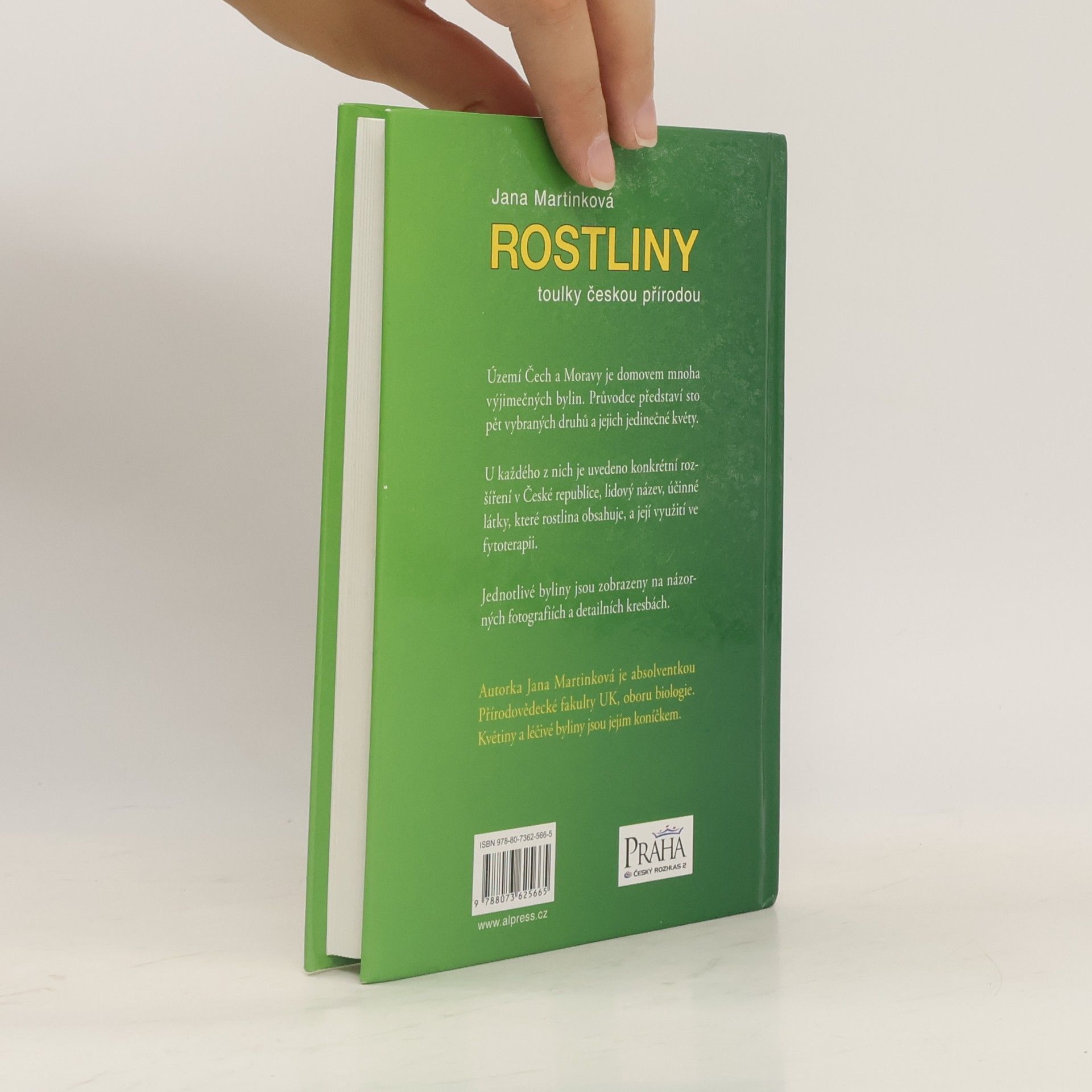 Jana Martinková Rostliny. Toulky českou přírodou. Kapesní atlas