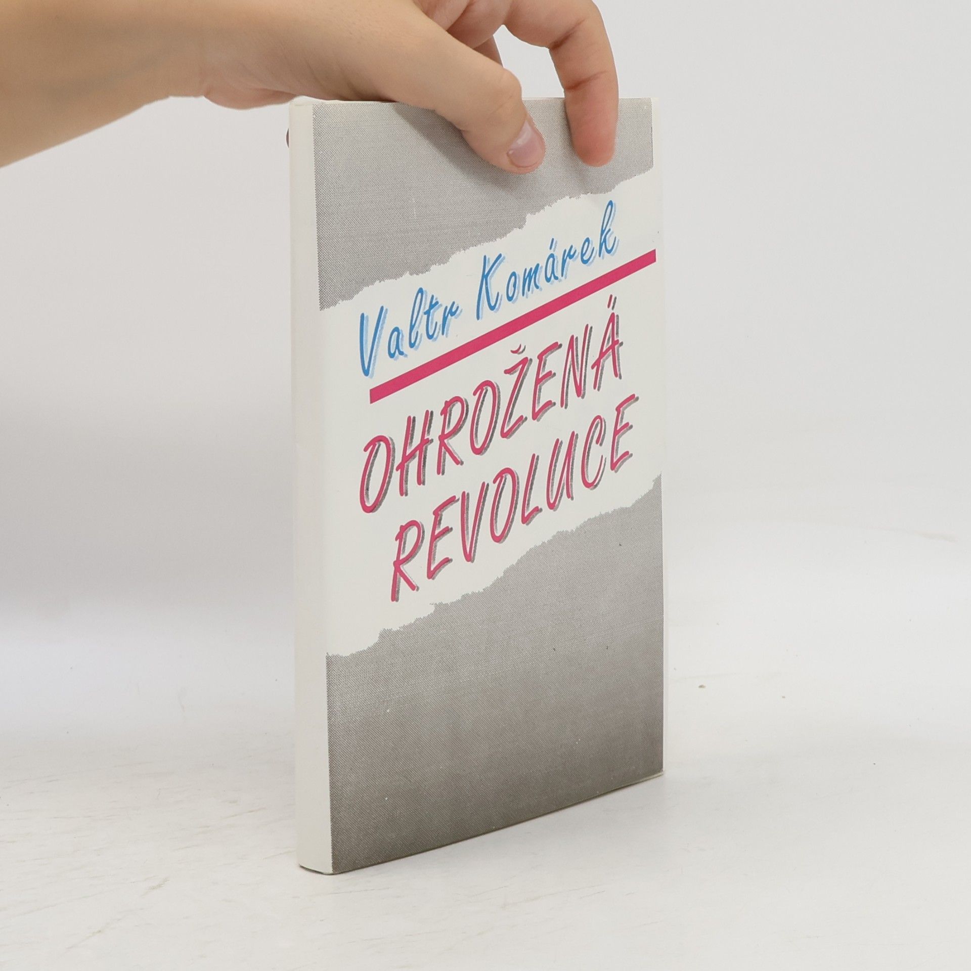 Valtr Komárek Ohrožená revoluce