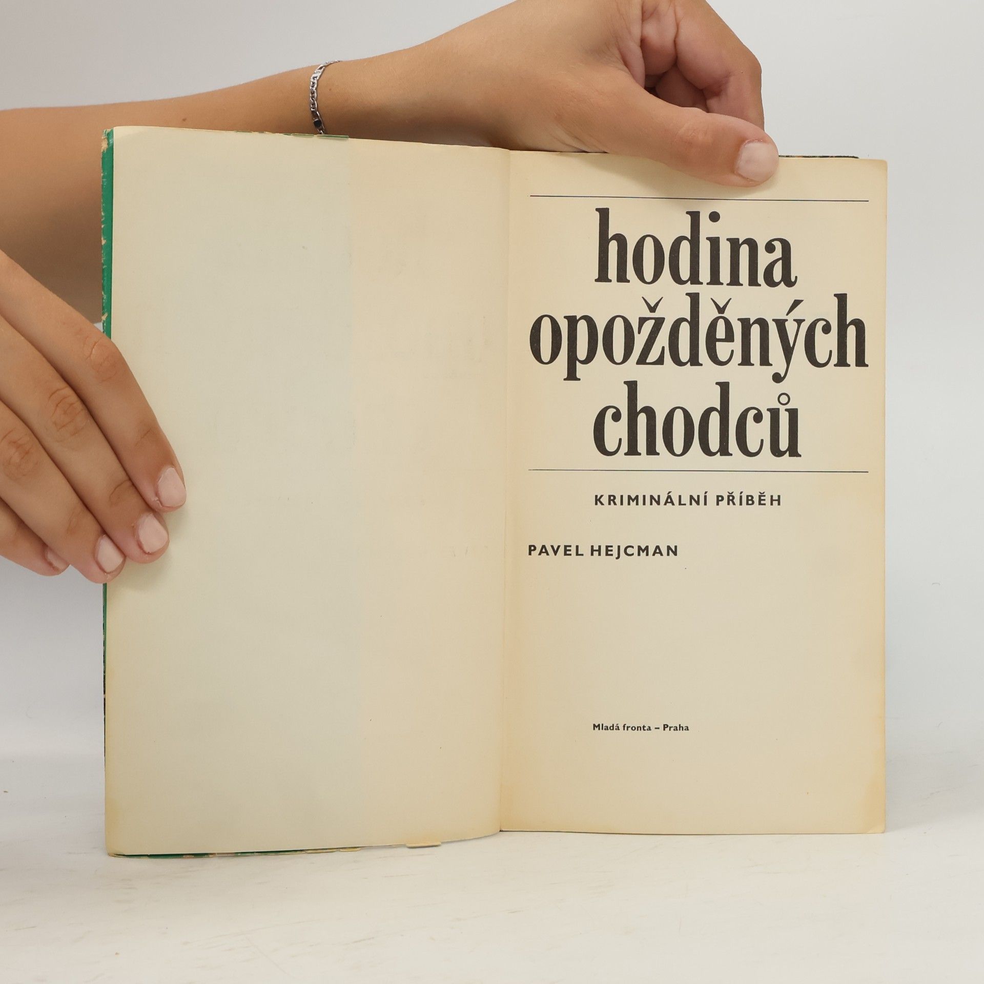 Pavel Hejcman Hodina opožděných chodců