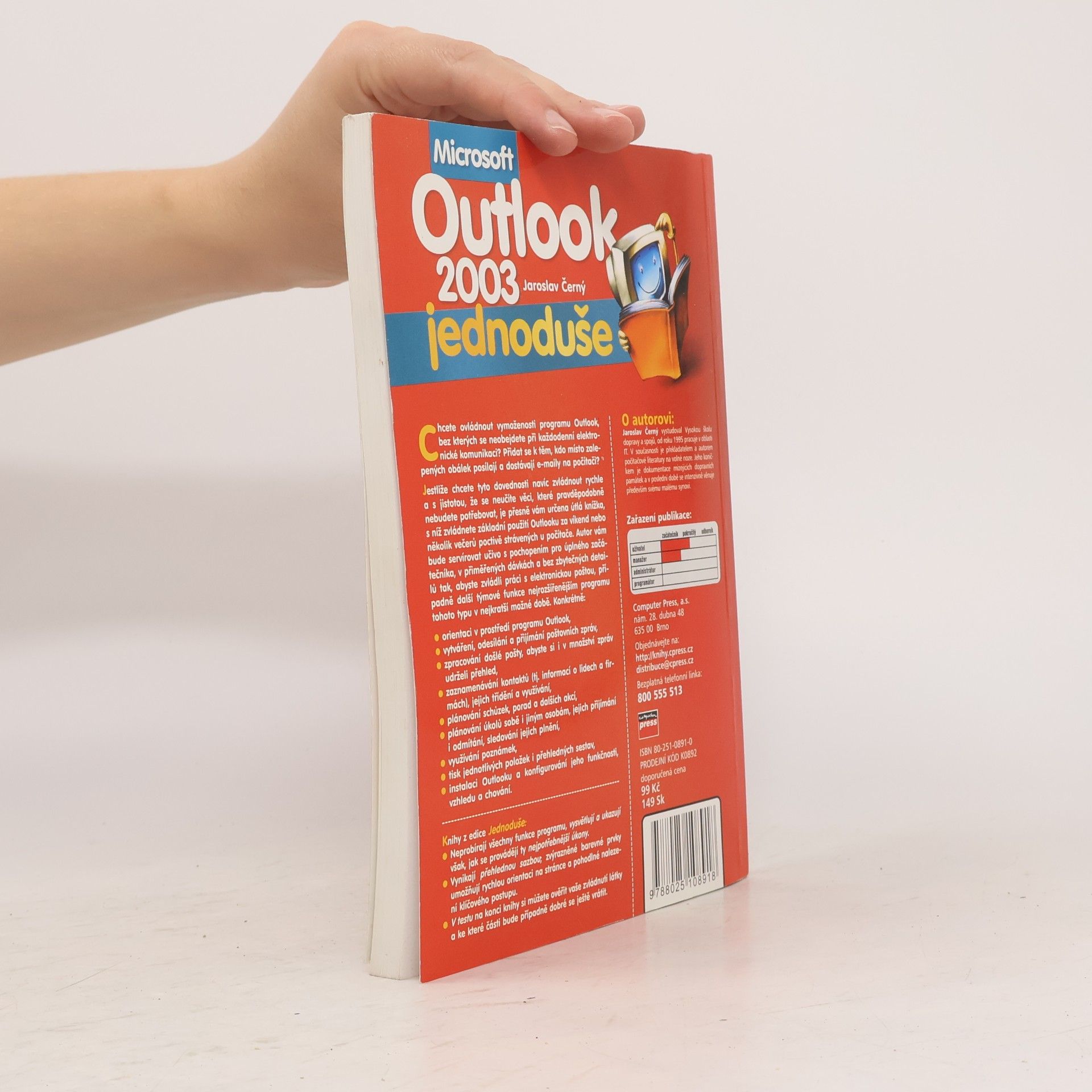 Jaroslav Černý Microsoft Outlook 2003 jednoduše