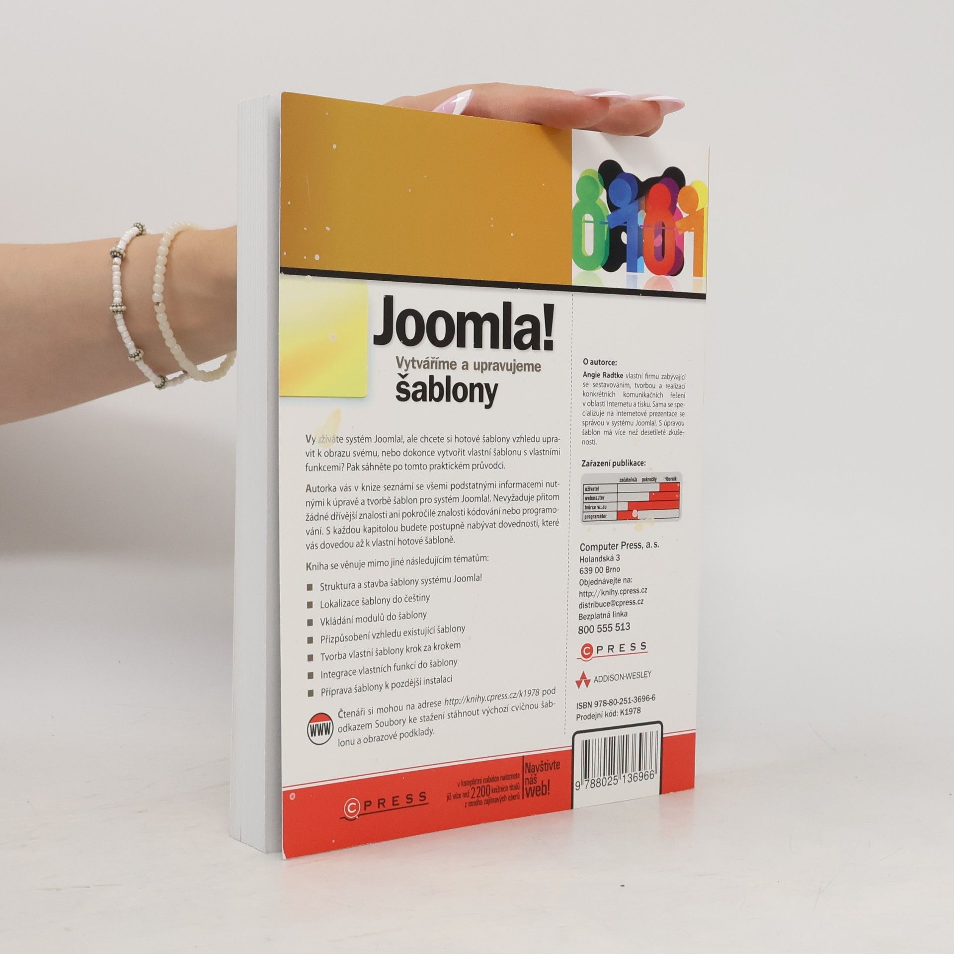 Angie Radtke Joomla! Vytváříme a upravujeme šablony