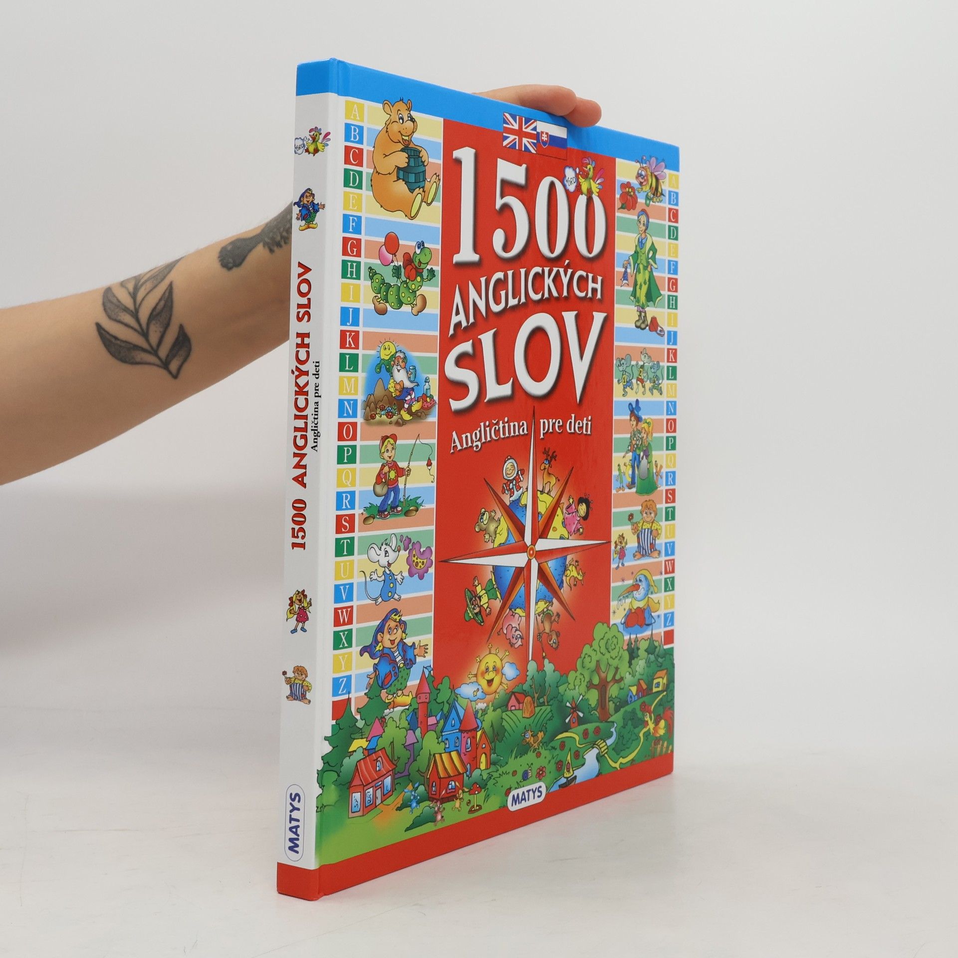 Collectif d'auteurs 1500 anglických slov. Angličtina pre deti