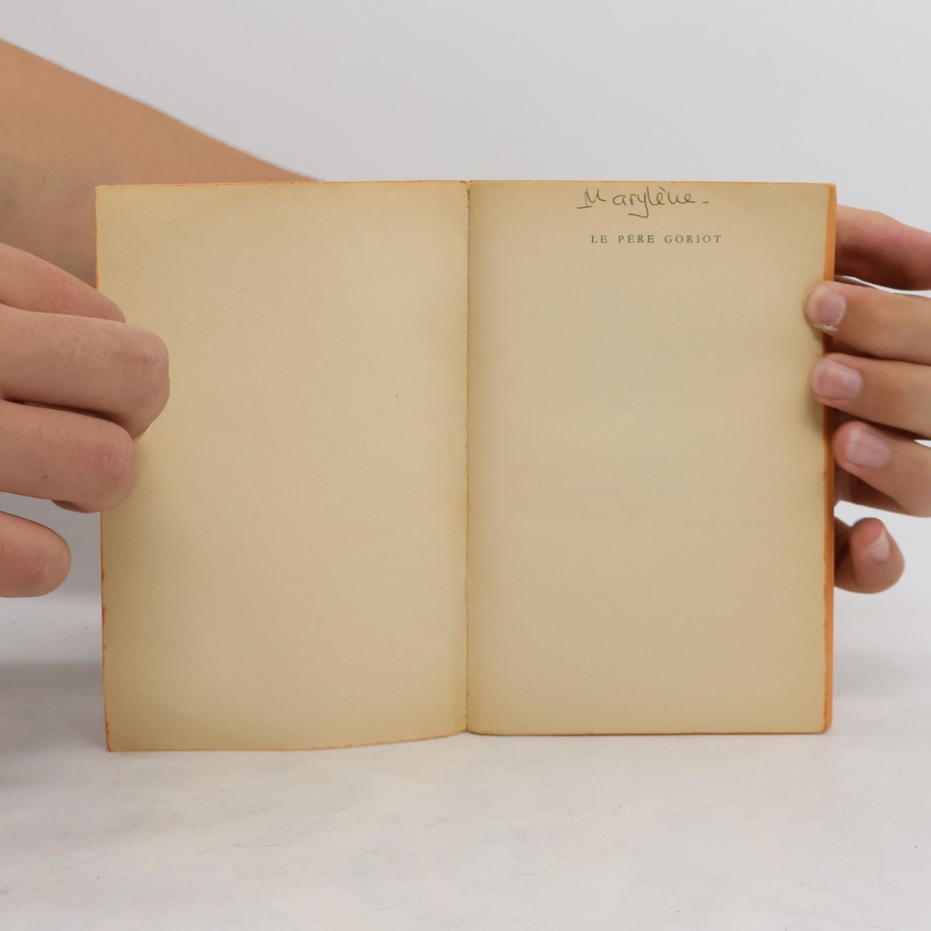 Honoré de Balzac Le Père Goriot