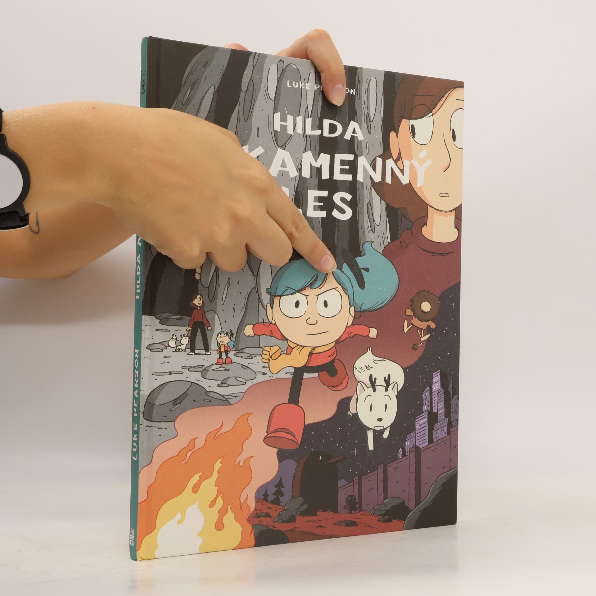 Luke Pearson Hilda a kamenný les
