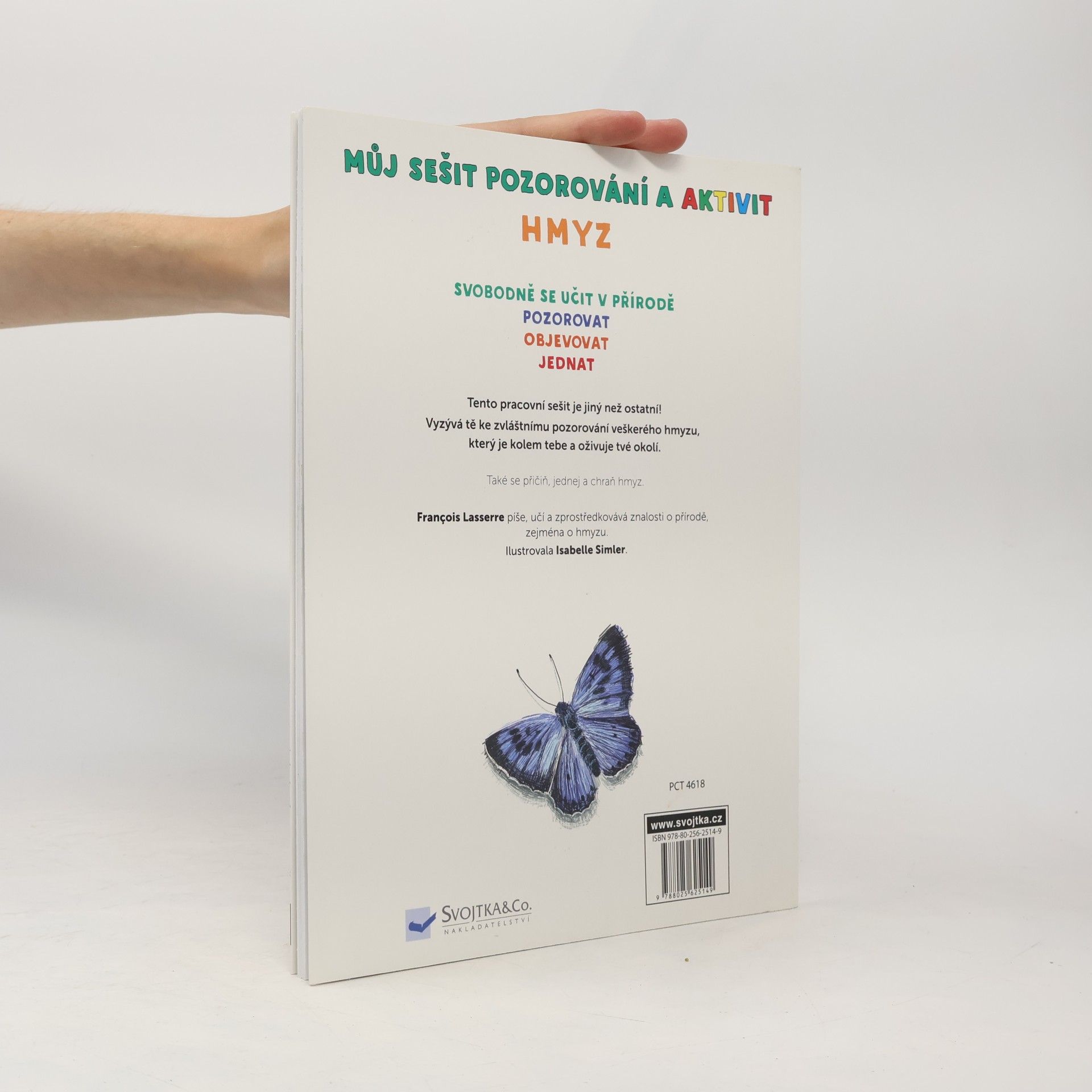 Francois Lasserre Můj sešit pozorování a aktivit - Hmyz