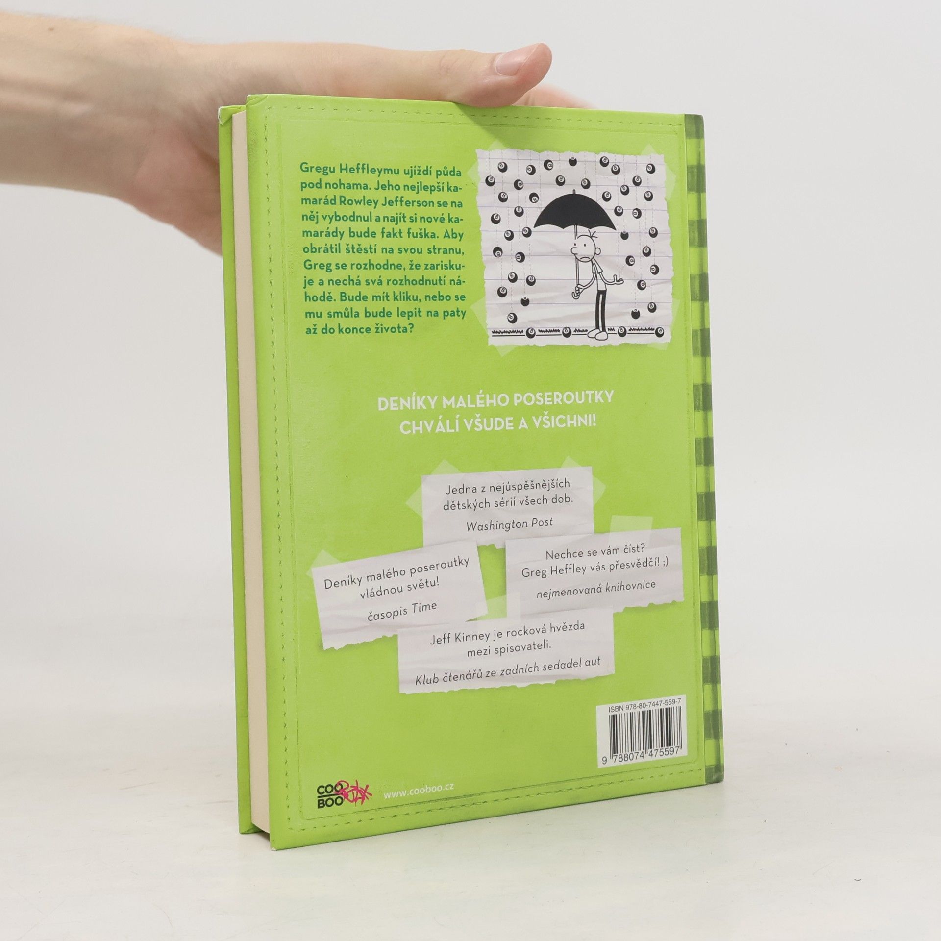 Jeff Kinney Deník malého poseroutky 8. Fakt smůla