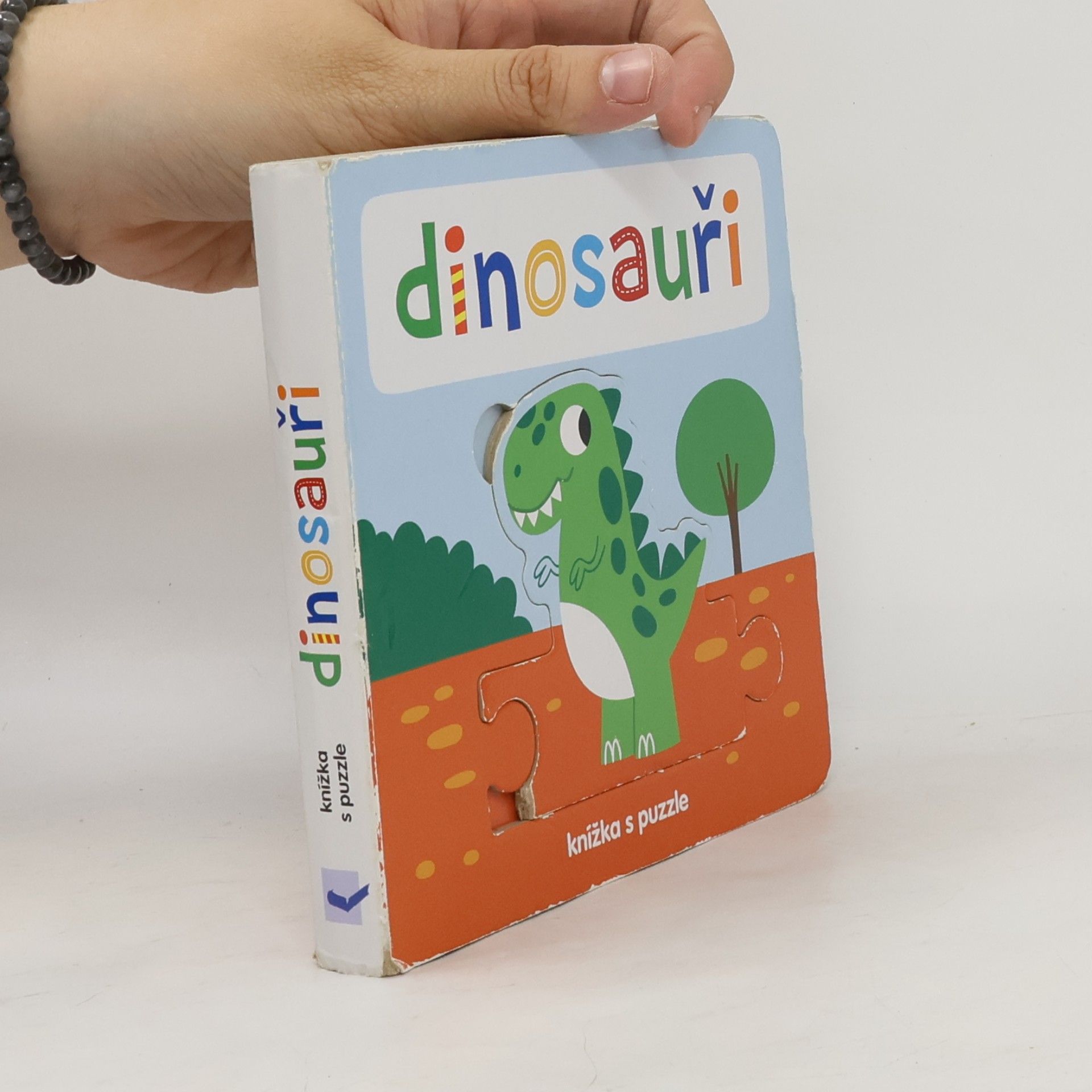 Beatrice Tinarelli Dinosauři - Knížka s puzzle