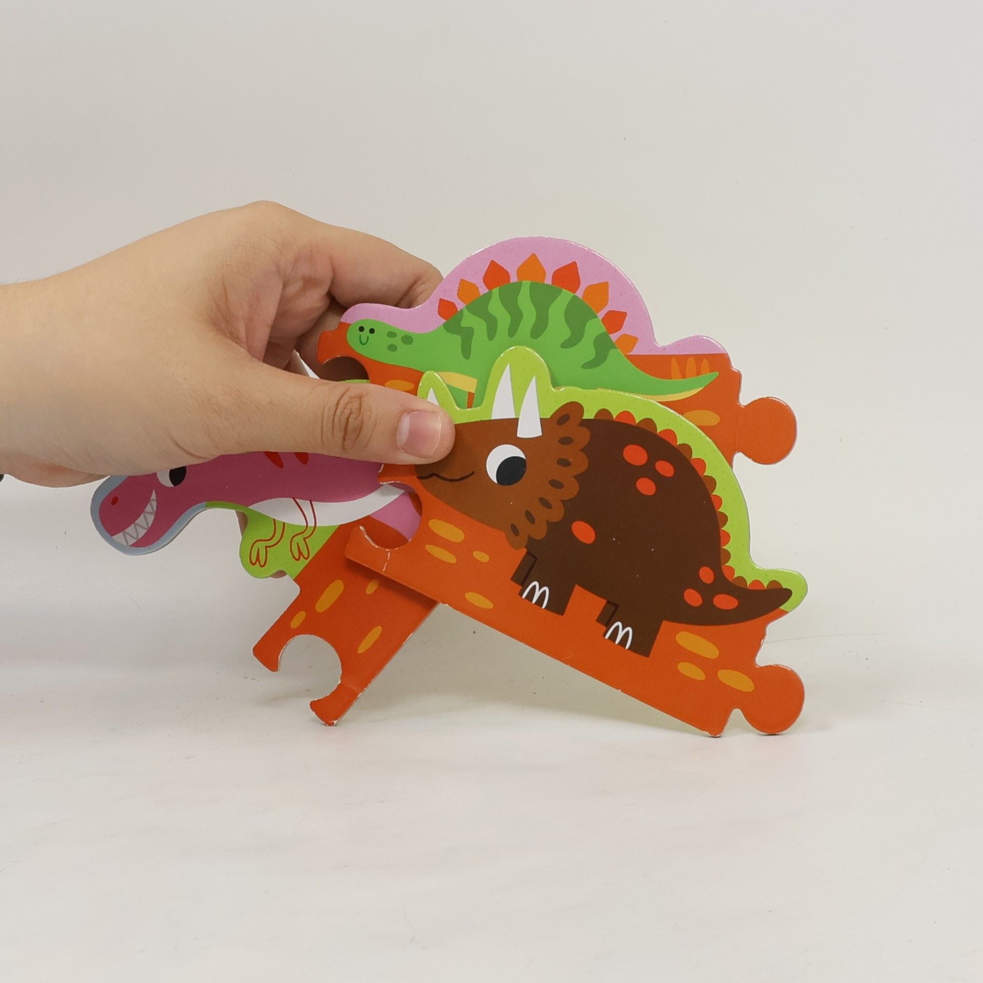 Beatrice Tinarelli Dinosauři - Knížka s puzzle