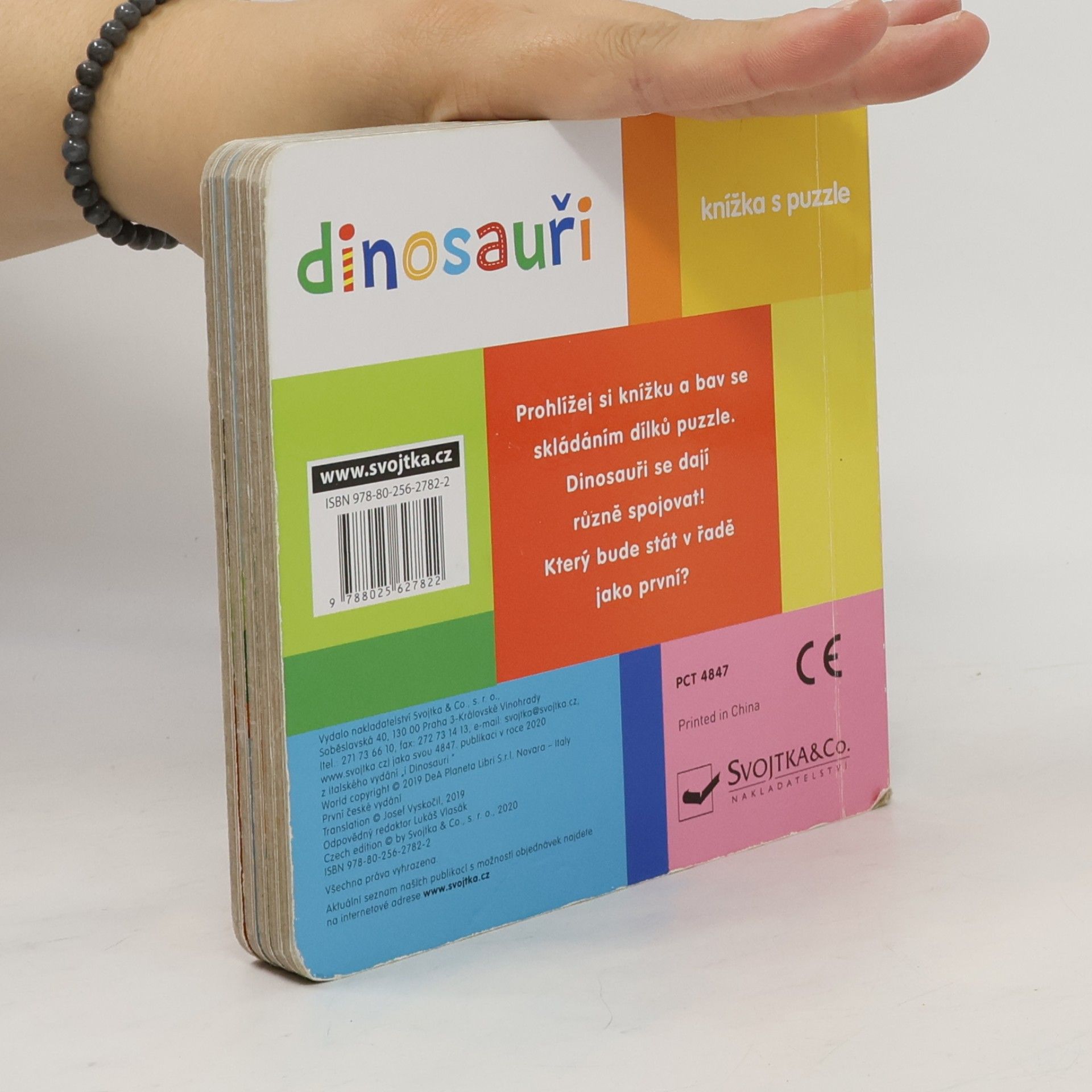 Beatrice Tinarelli Dinosauři - Knížka s puzzle