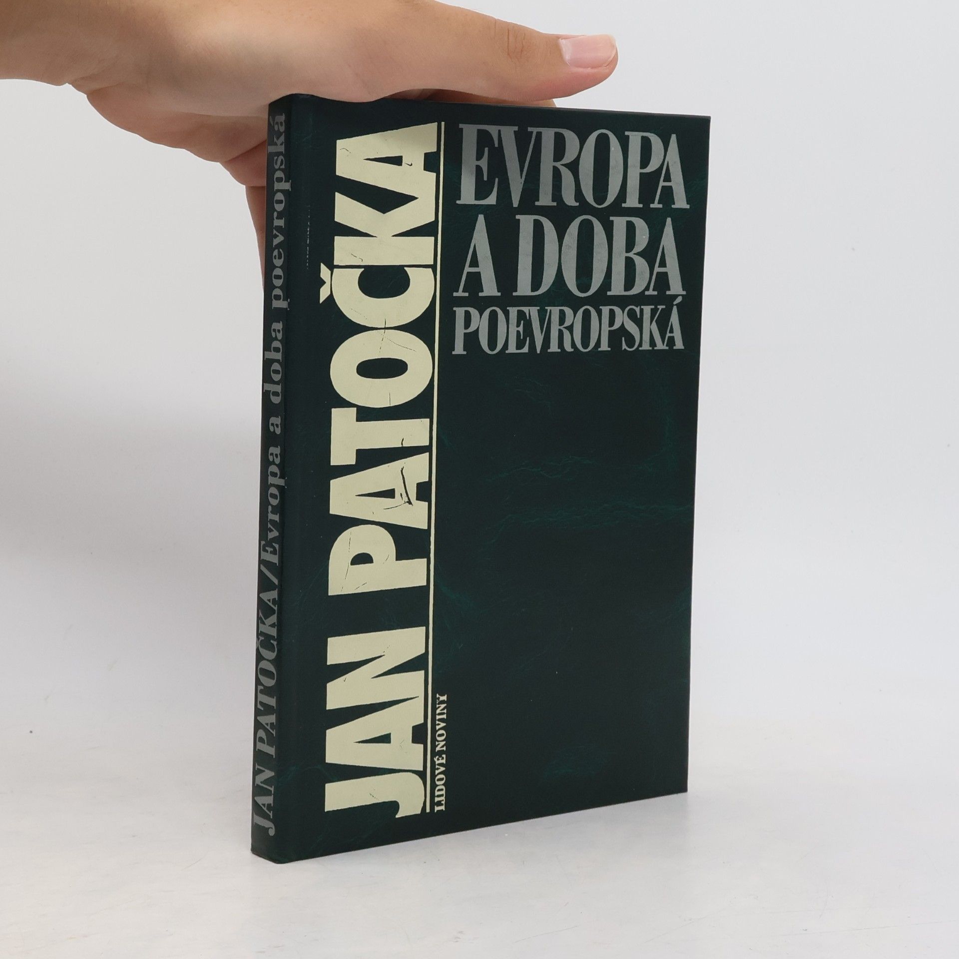 Jan Patočka Evropa a doba poevropská