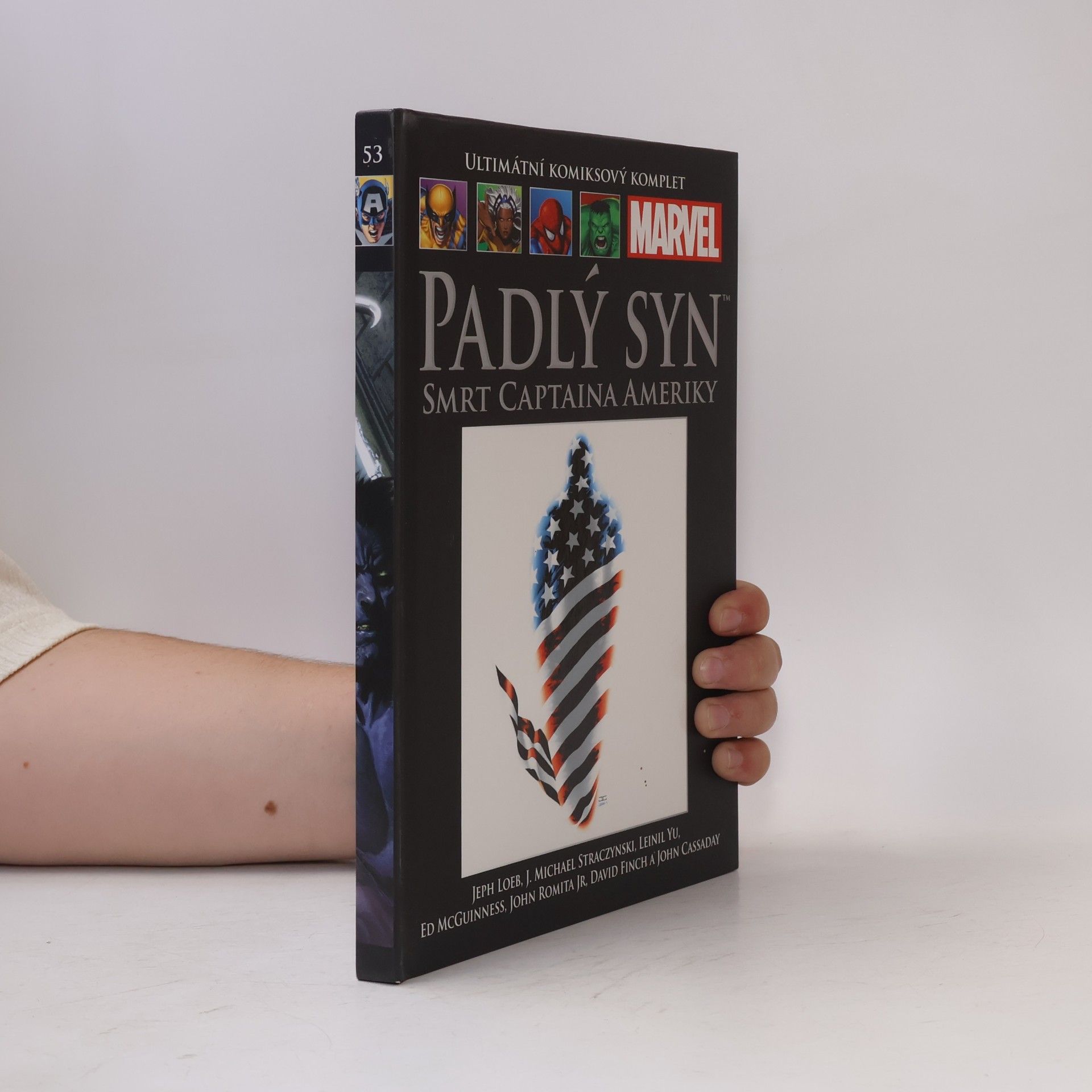 Leinil Francis Yu Ultimátní komiksový komplet 53. Padlý syn. Smrt Captaina Ameriky