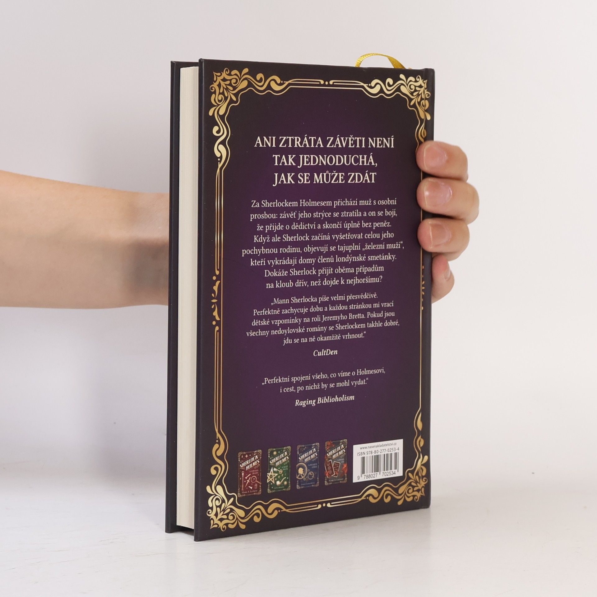 George Mann Sherlock Holmes a ztracená závěť