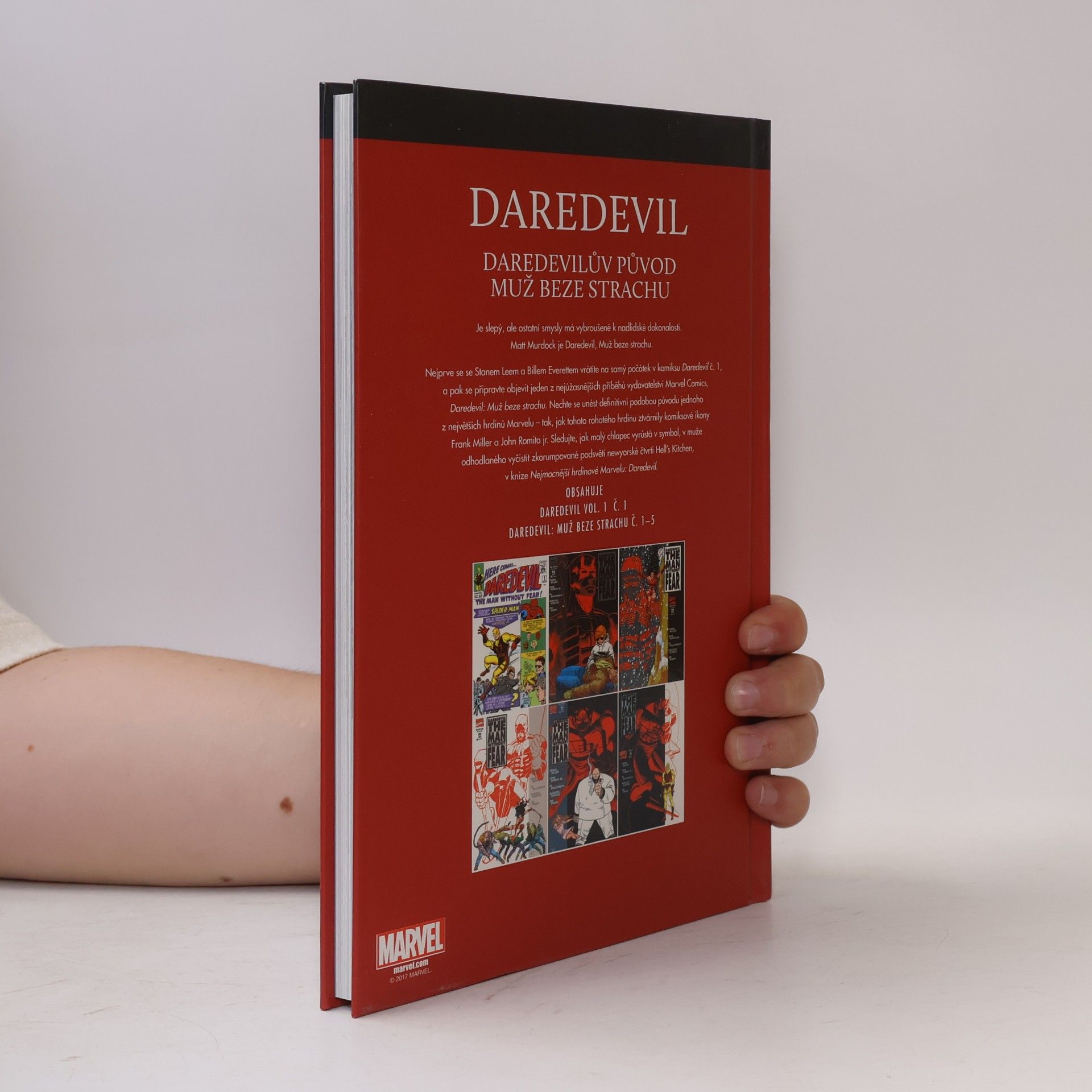 Frank Miller Daredevil. Daredevilův původ. Muž beze strachu