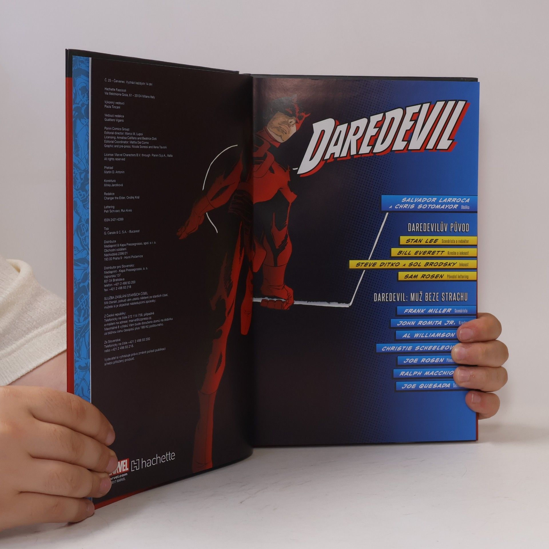Frank Miller Daredevil. Daredevilův původ. Muž beze strachu