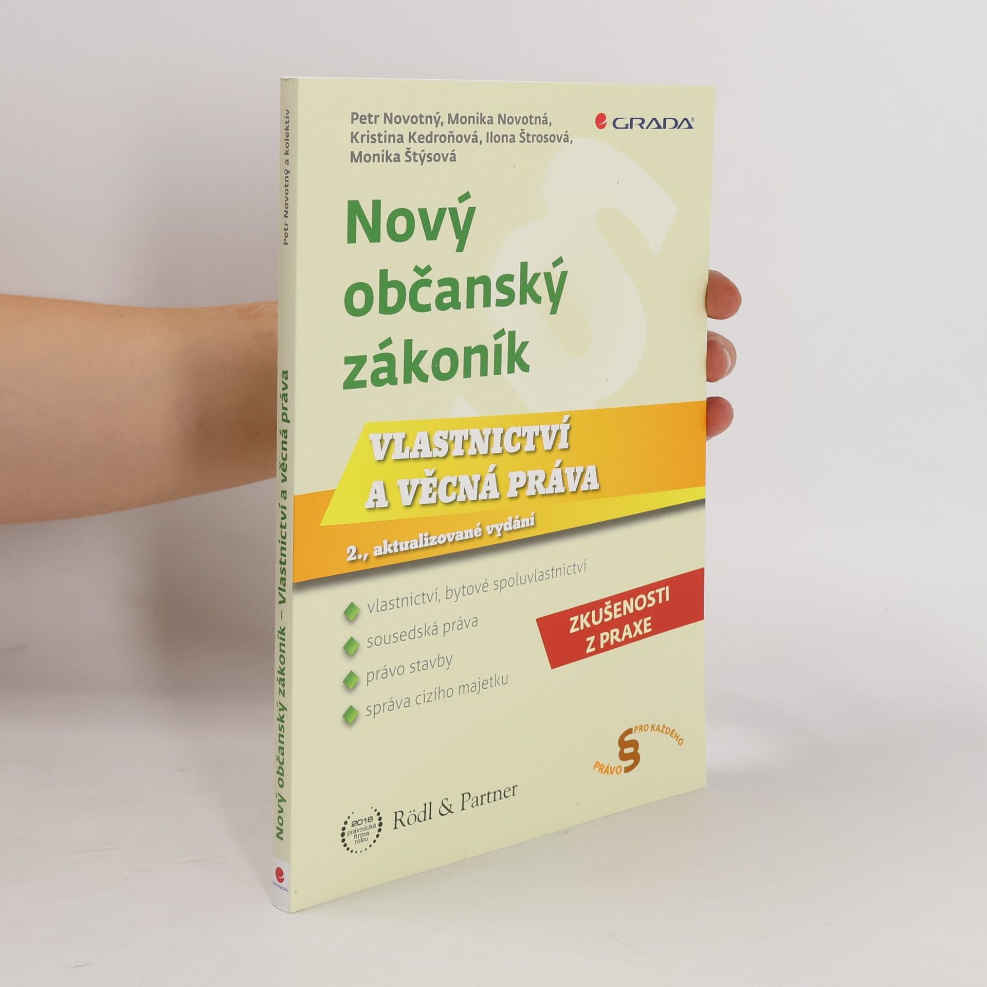 Petr Novotný Nový občanský zákoník - Vlastnictví a věcná práva