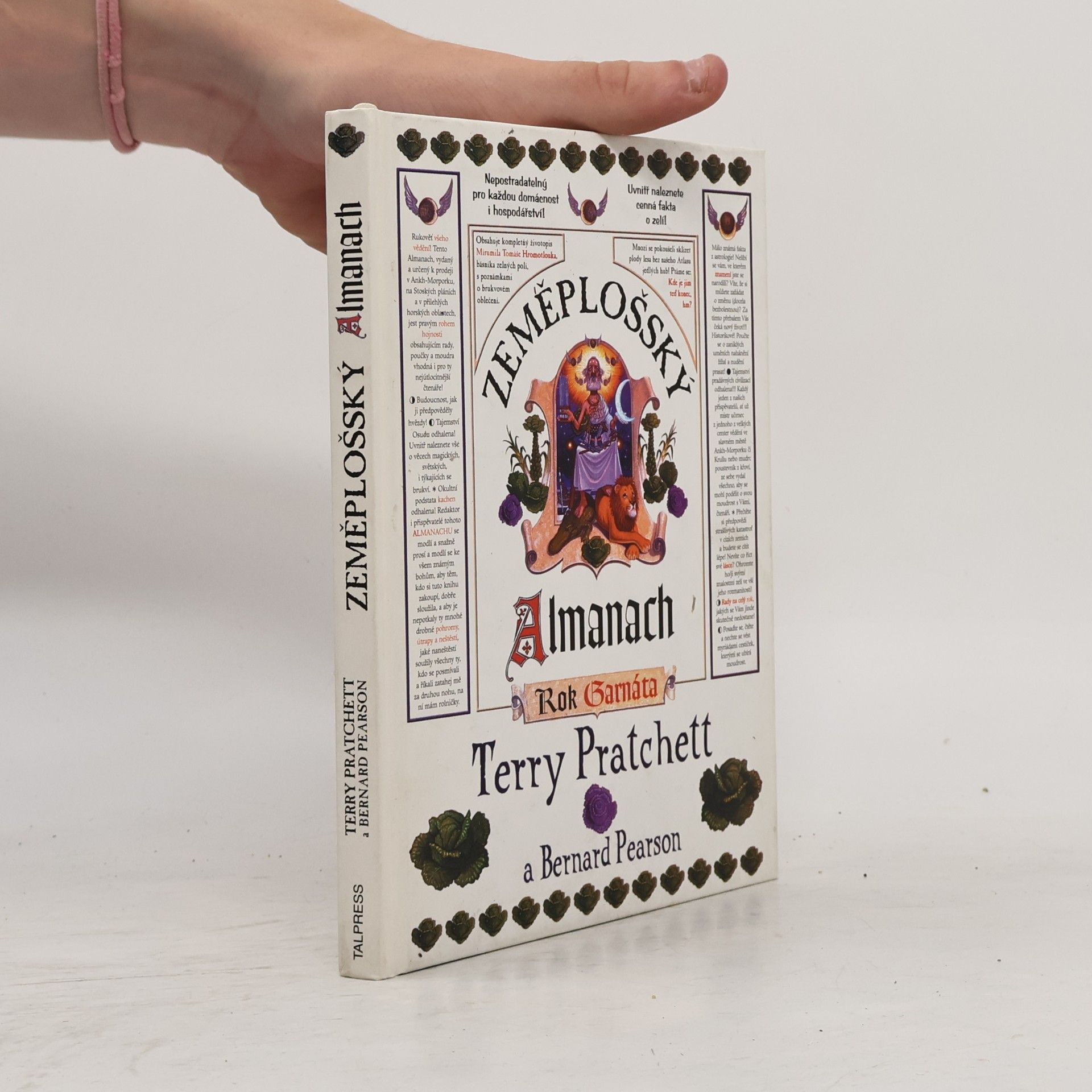 Terry Pratchett Světoznámý zeměplošský almanach pro rok garnáta: pro město Ankh-Morpork a přilehlé zemědělské oblasti