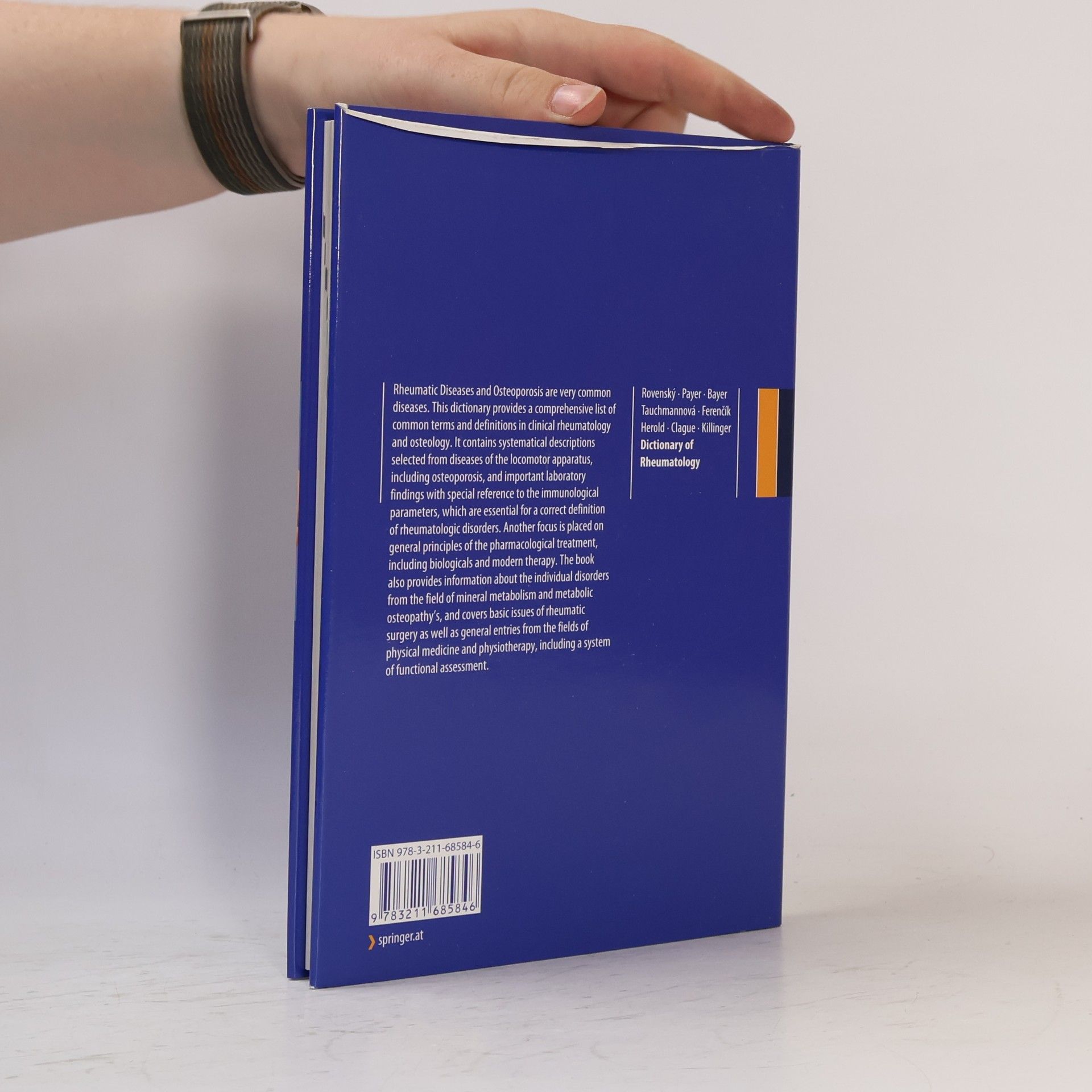 Kolektiv autorů Dictionary of Rheumatology