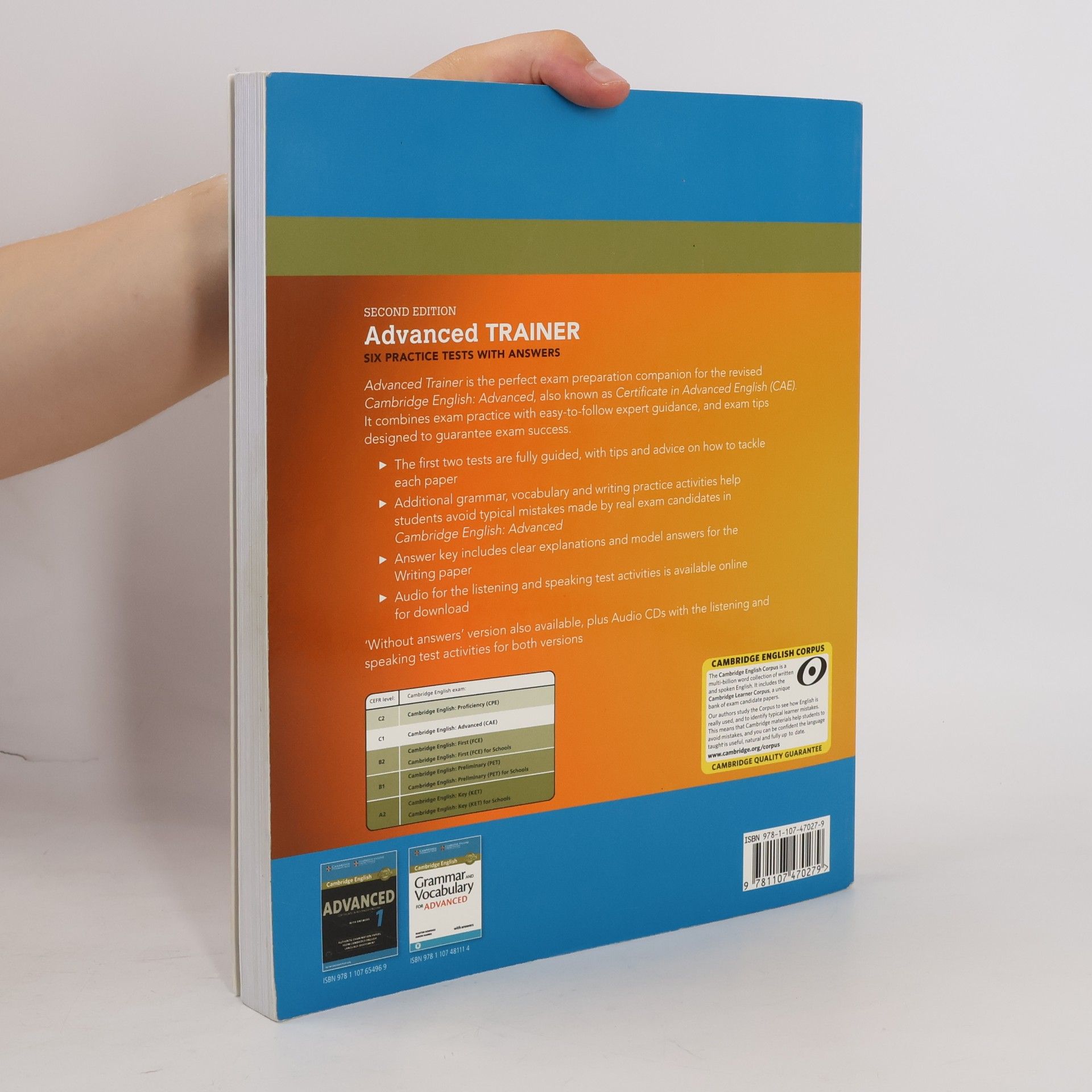 Felicity O'Dell Cambridge English. Advanced trainer. Six Practice Tests