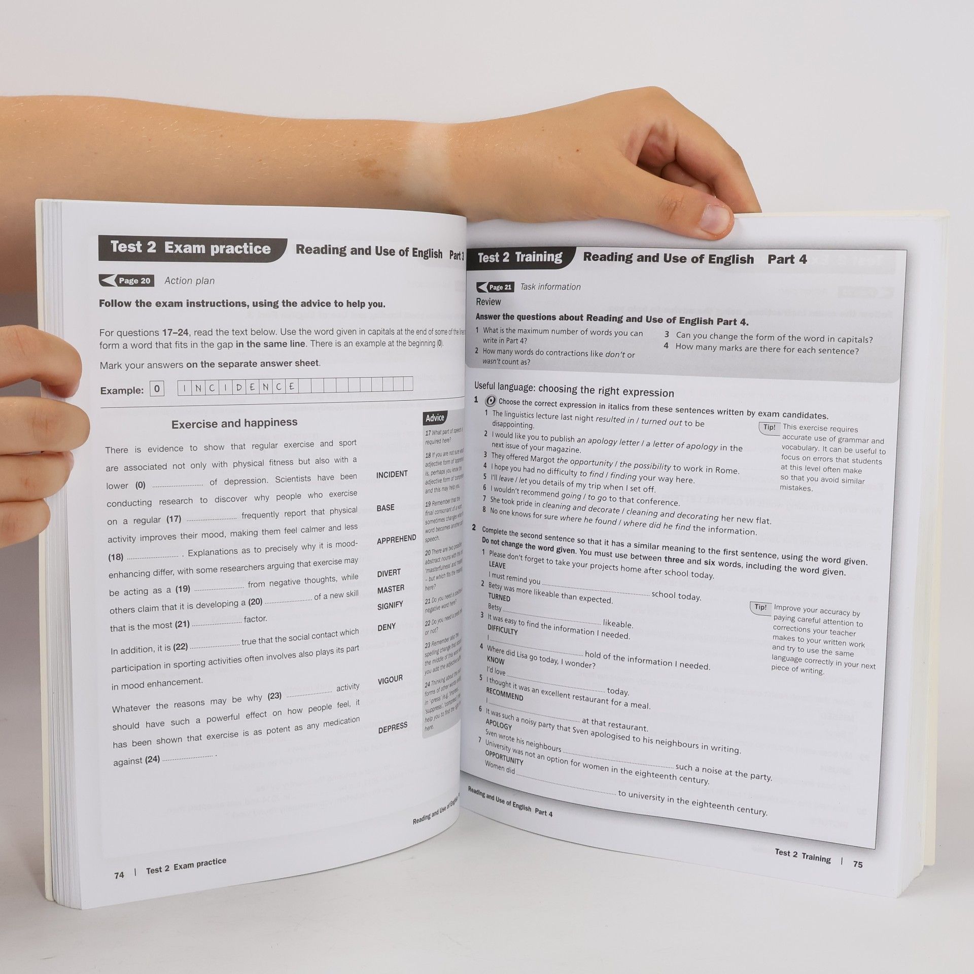 Felicity O'Dell Cambridge English. Advanced trainer. Six Practice Tests