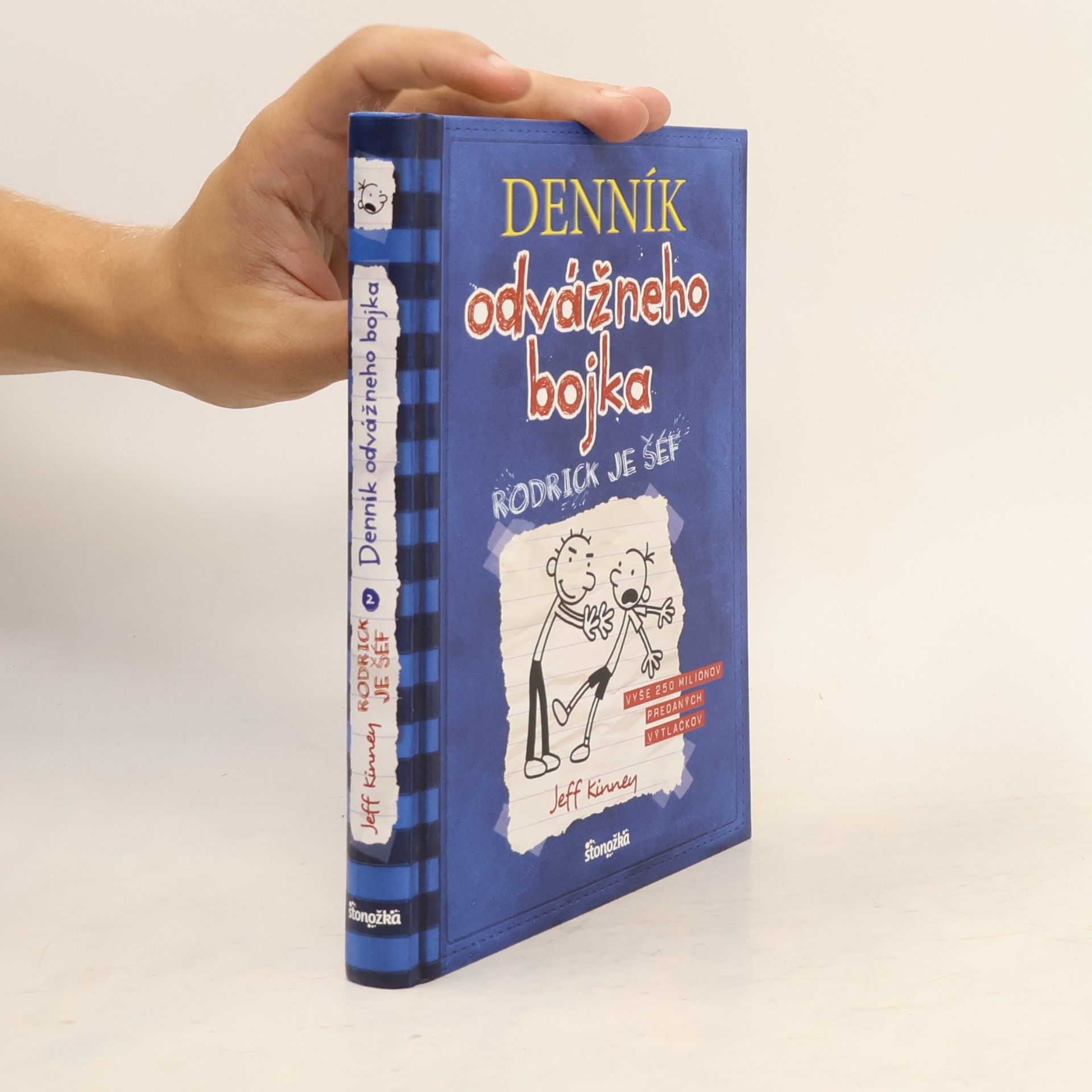 Elena Guričanová Denník odvážneho bojka. Rodrick je šéf