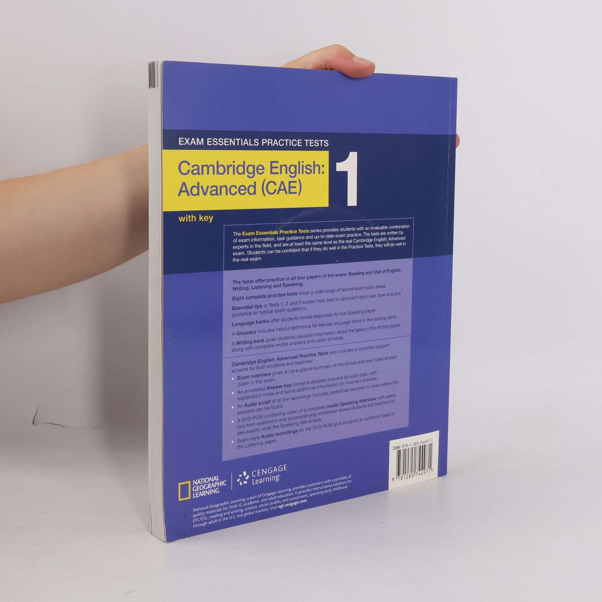 Autorenkollektiv Exam Essentials Practice Tests: Cambridge English: Advanced (CAE) 1 with DVD-ROM with Key