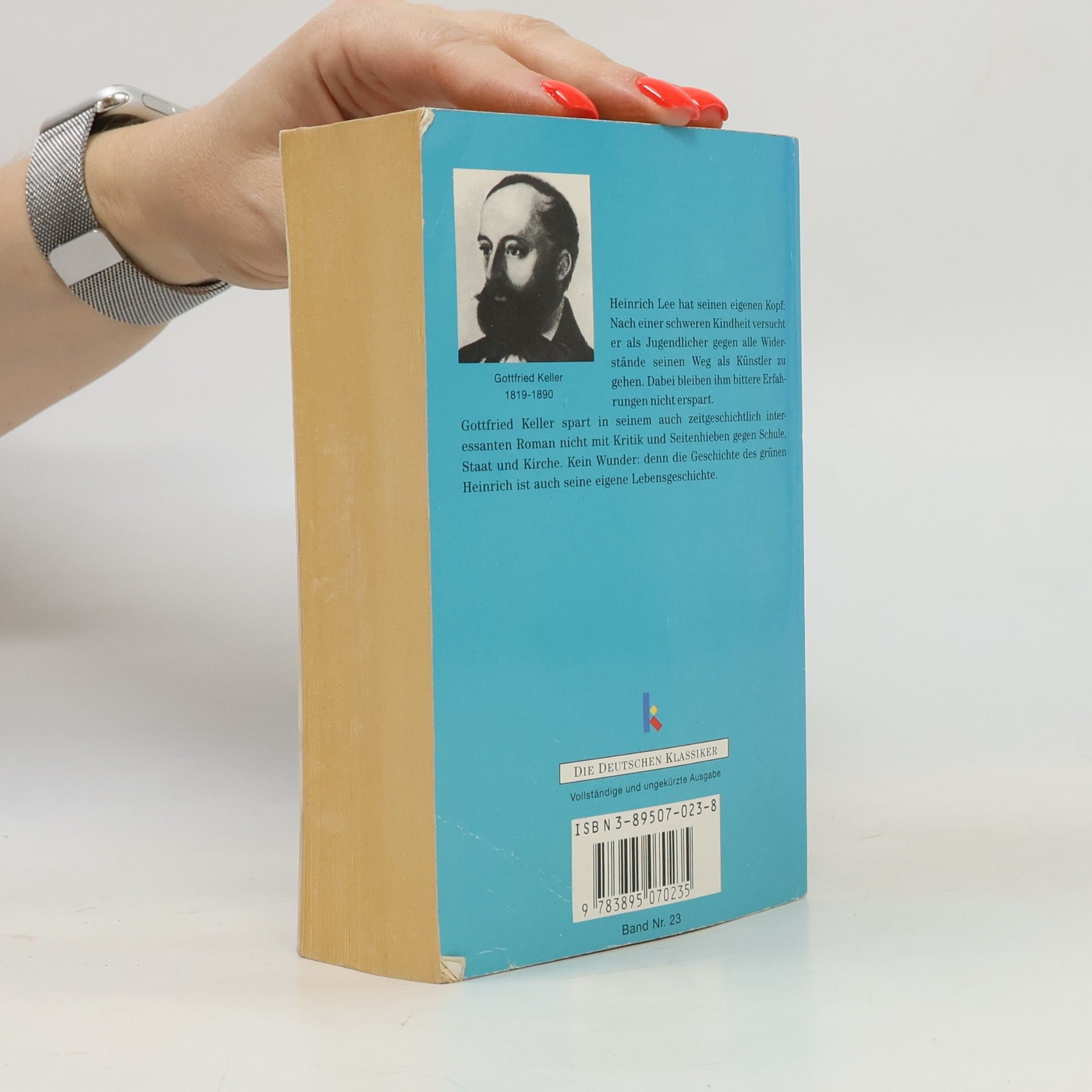 Gottfried Keller Der grüne Heinrich