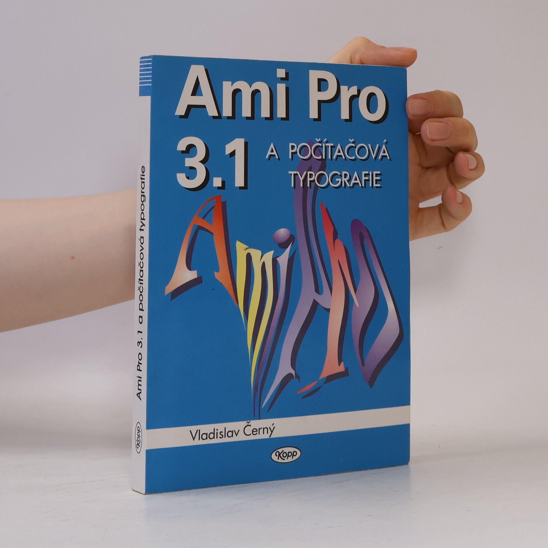 Vladislav Černý AmiPro 3.1 a počítačová typografie